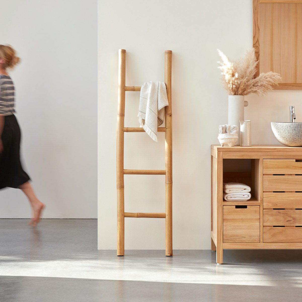Porte-serviette, BALYSS naturel, TIKAMOON