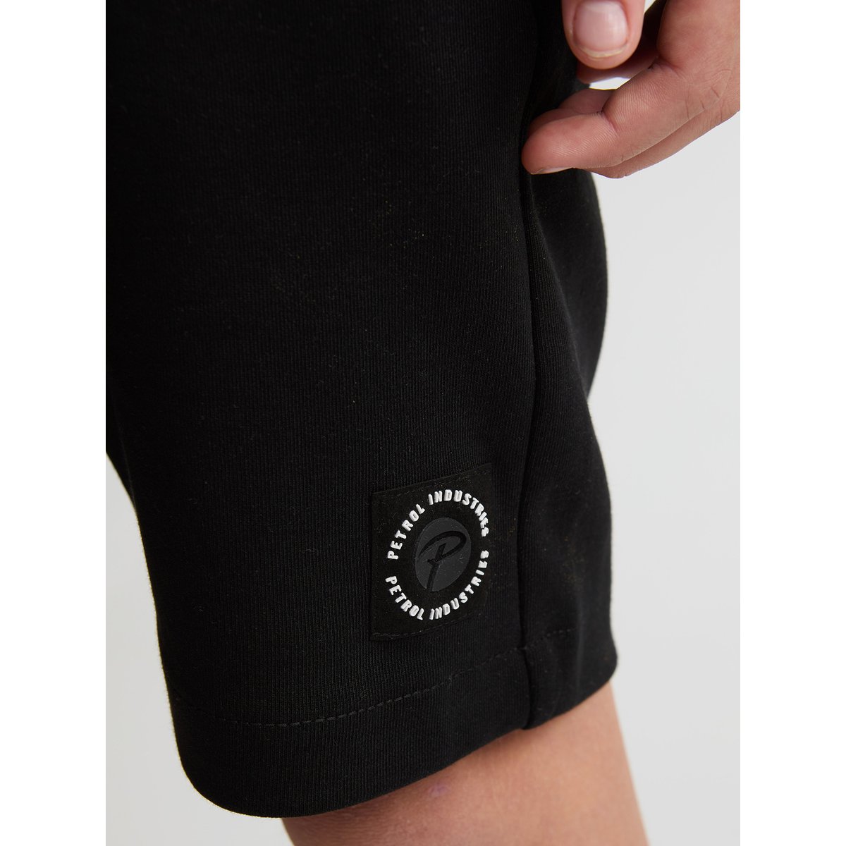 Short de jogging en jersey norte noir black, PETROL INDUSTRIES