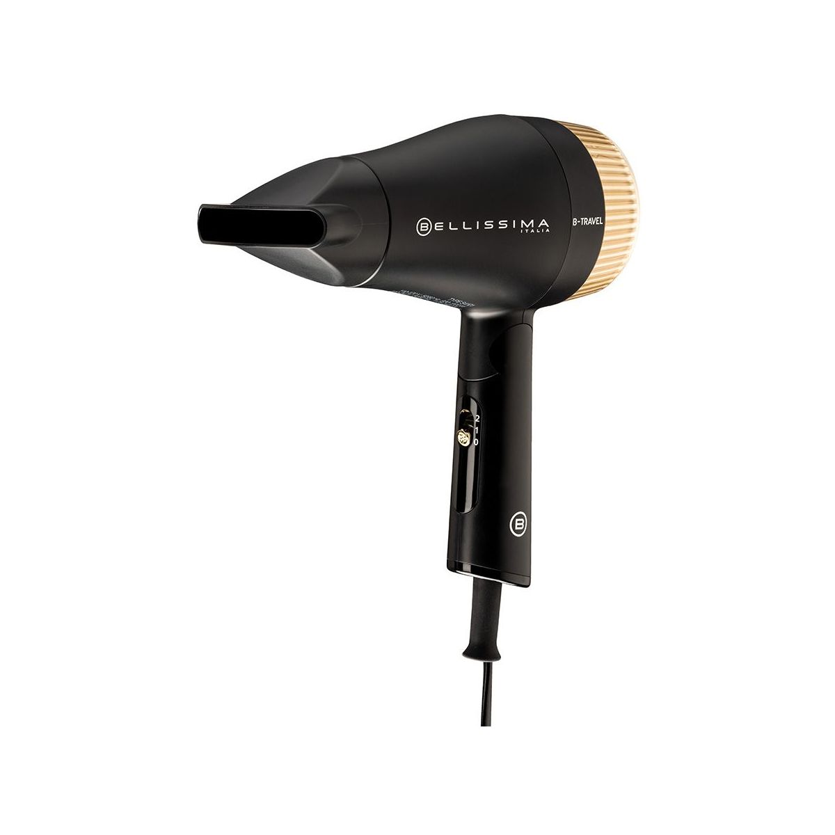 Sèche cheveux de voyage B-travel noir et cuivrã©, BELLISSIMA
