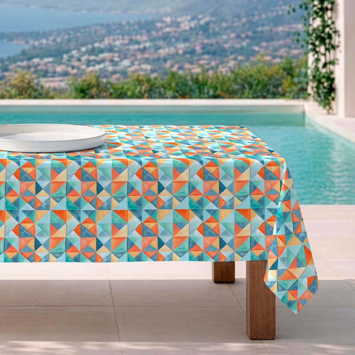 Nappe anti-taches Happycircus - 100% coton - bleu, NAF NAF HOME