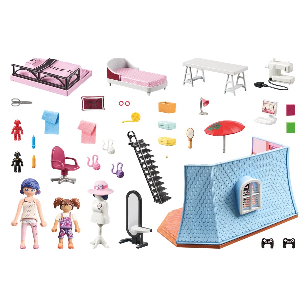 : Chambre de Marinette multicolore, PLAYMOBIL