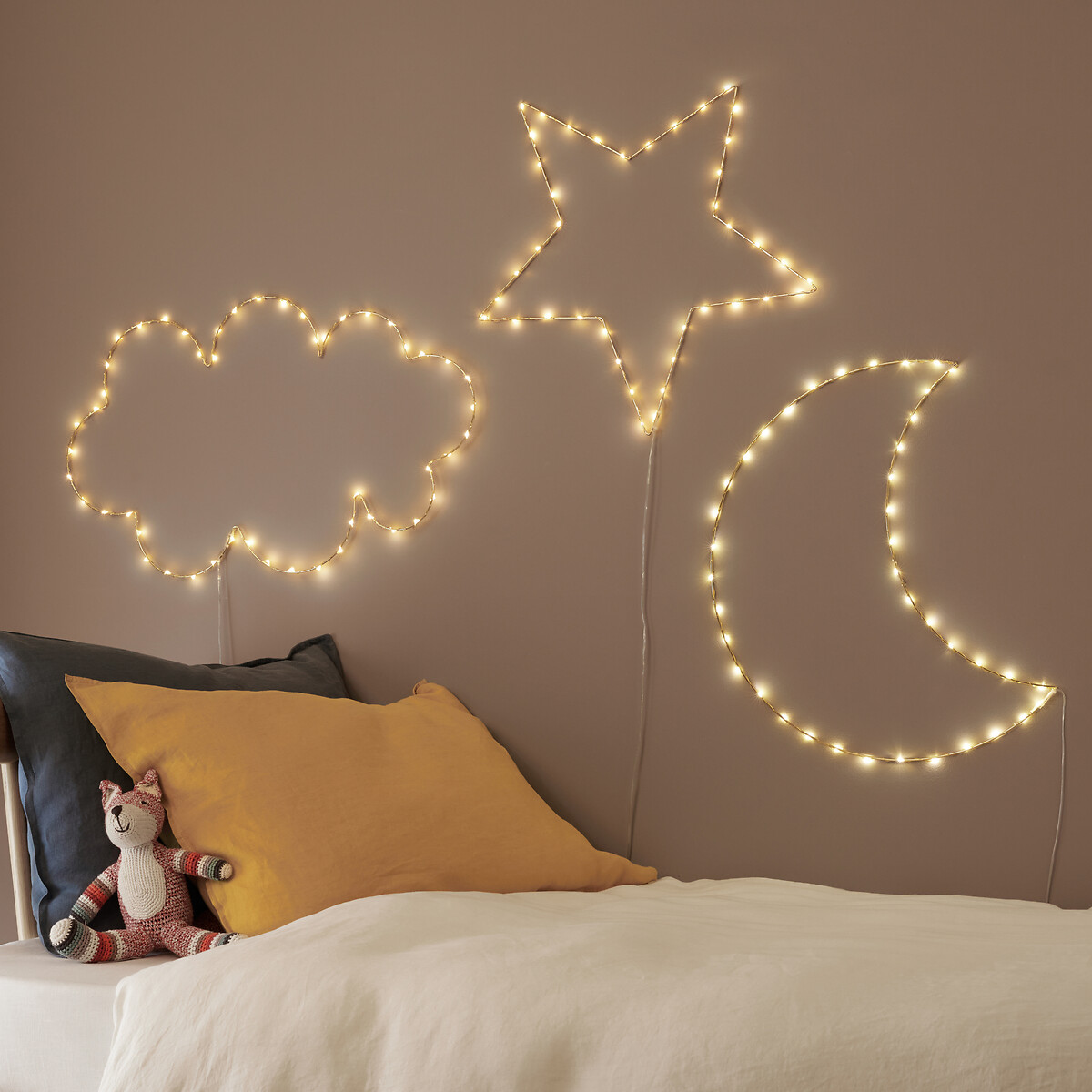 Luminaria a forma di stella LED, Omara ottone, AM.PM