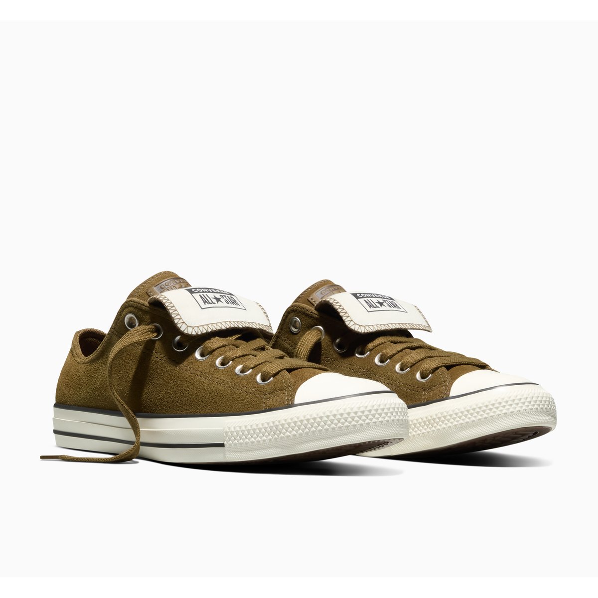 Baskets CHUCK TAYLOR ALL STAR DOUBLE TONGUE bog down/egret/black, CONVERSE