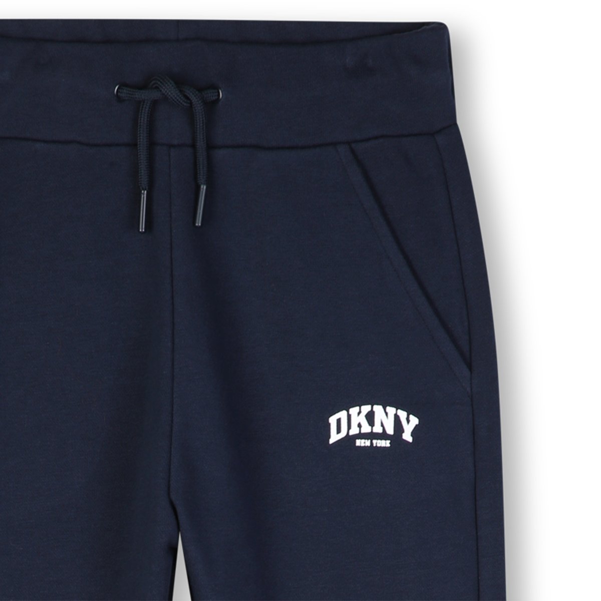 Ensemble tee-shirt et pantalon beige marine, DKNY