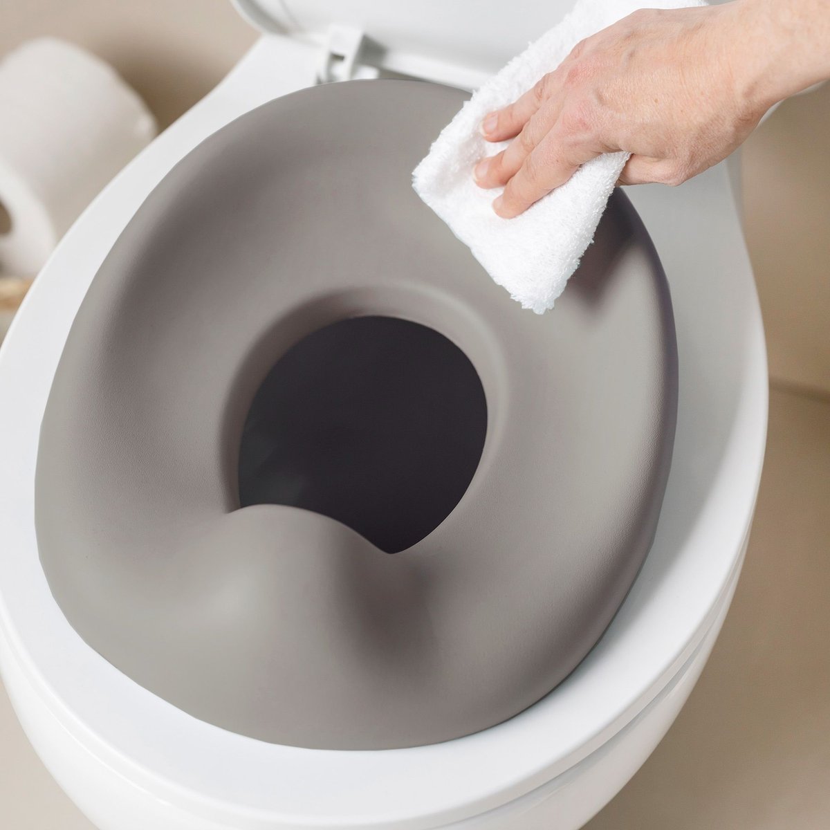 Pot d'apprentissage Potty 3 en 1 vert sauge taupe, NATTOU