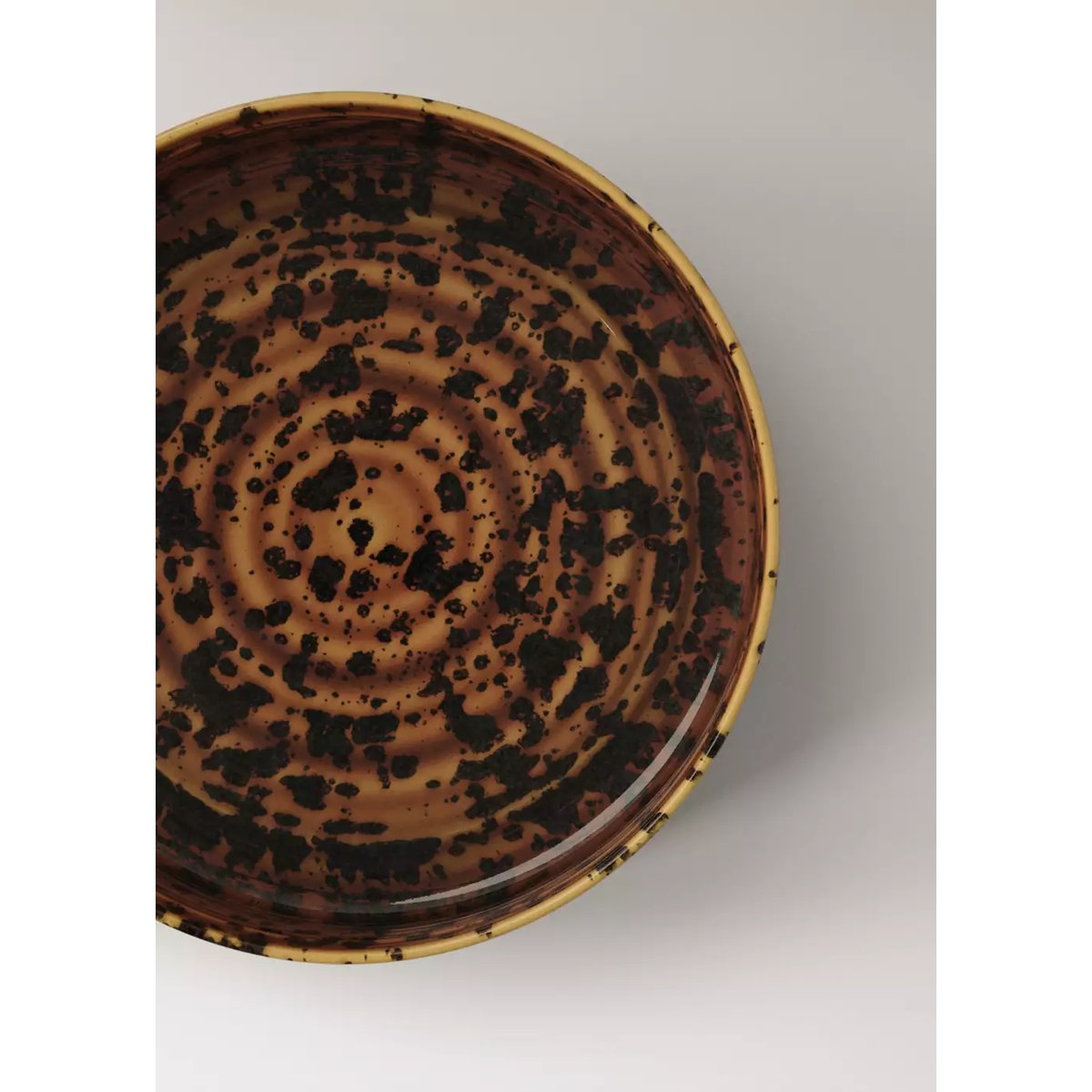 Bol en grès réactif moyen marron, MANGO HOME