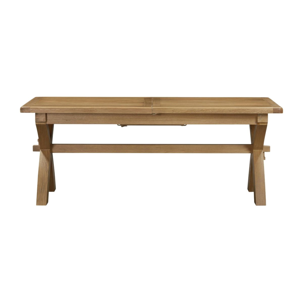 Table à manger extensible en chêne 150-200 cm VALMONT bois naturel, PIER IMPORT