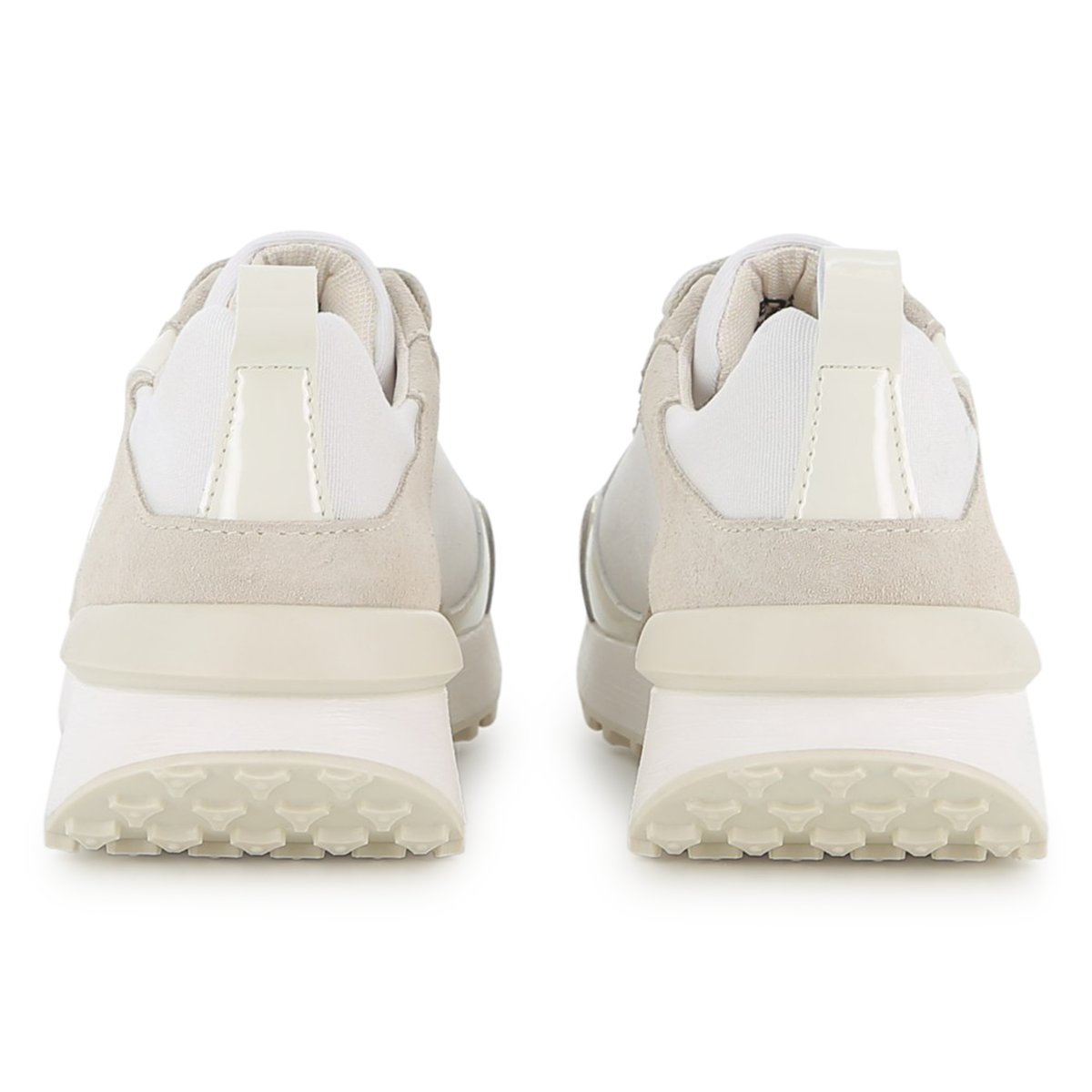 Baskets basses à lacets ivory, BOSS KIDSWEAR