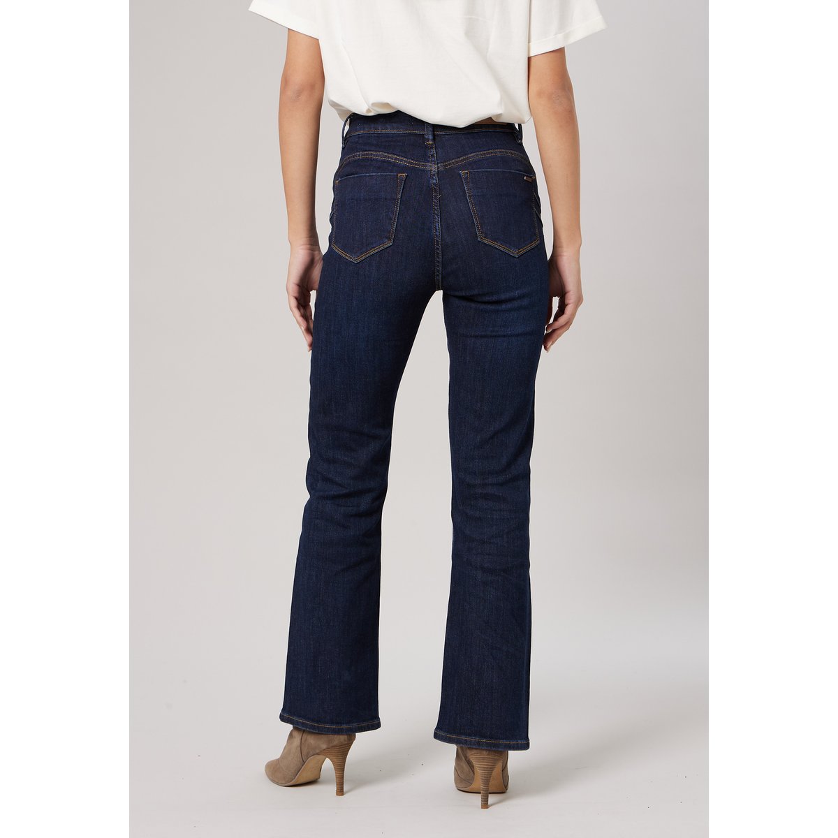 Jean brut bootcut femme ALICIA brut, DEELUXE