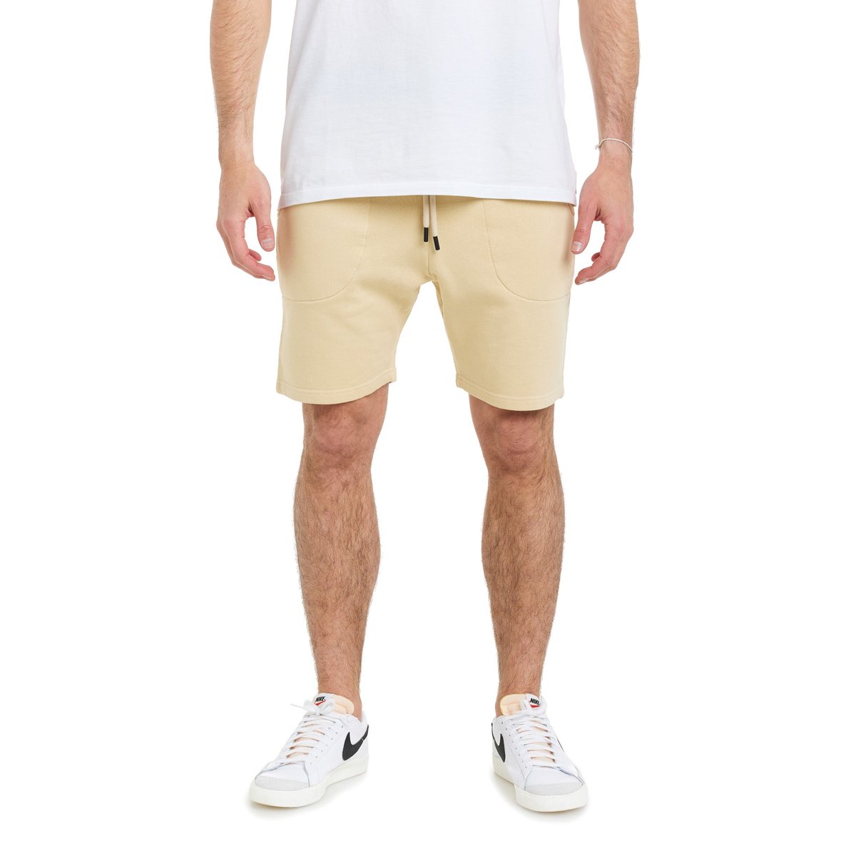 SHORT JOGGGING PAN beige, PULLIN
