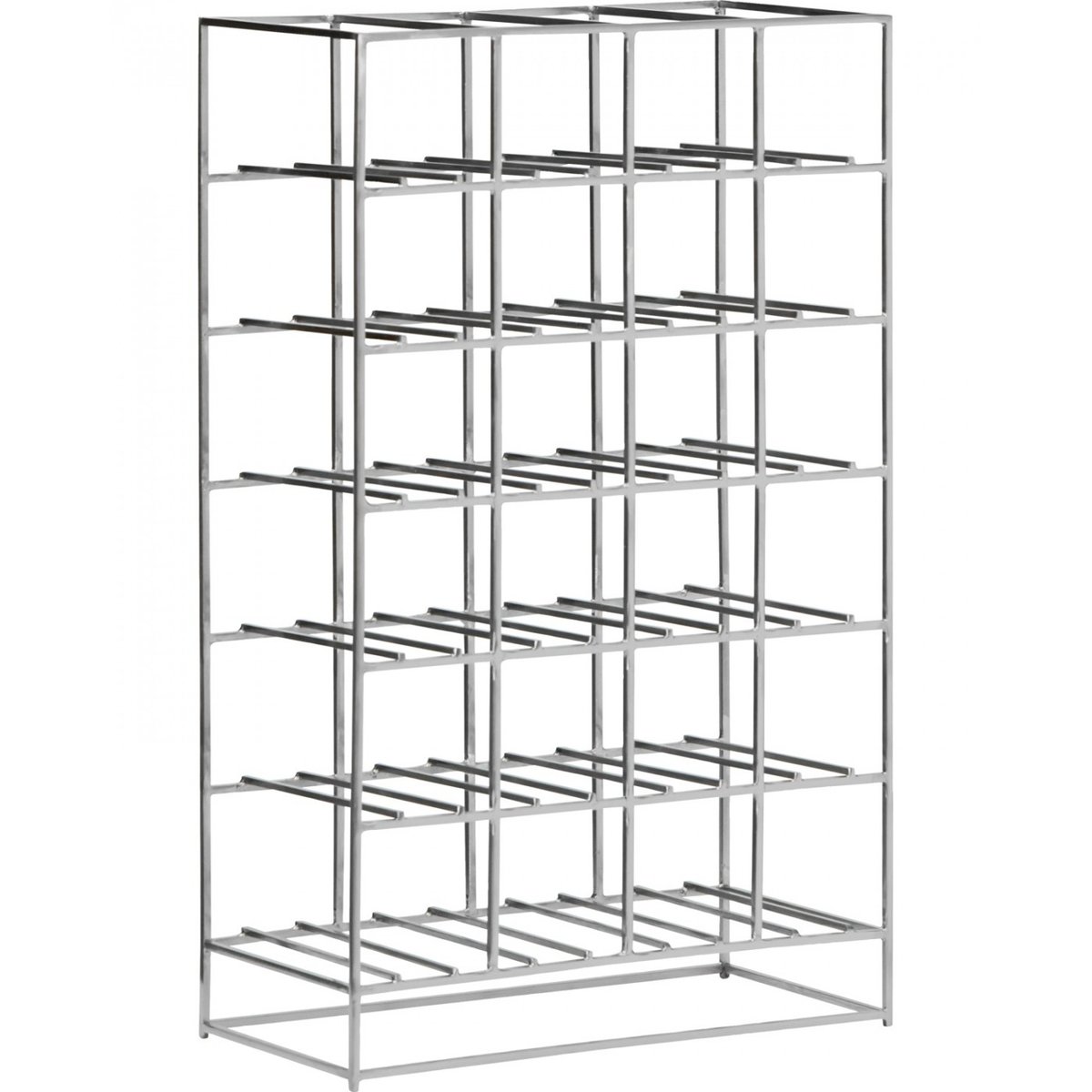 Etagère à bouteilles h 67 cm finition argentée, HOUSE DOCTOR