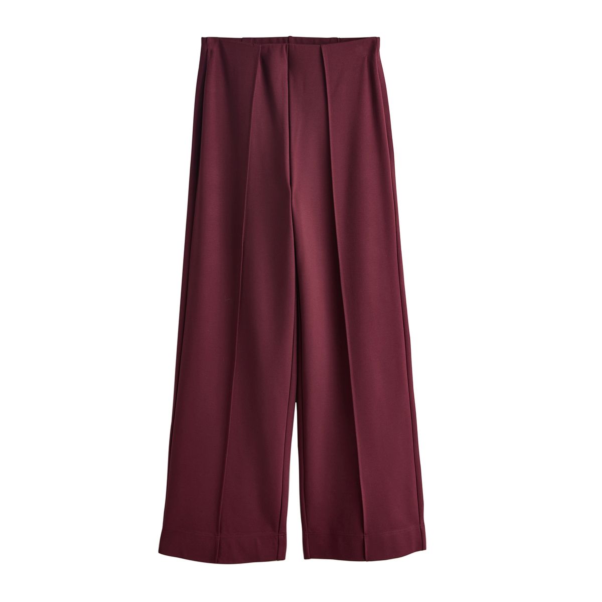 Pantalon large en jersey n. premium prune, NEXT