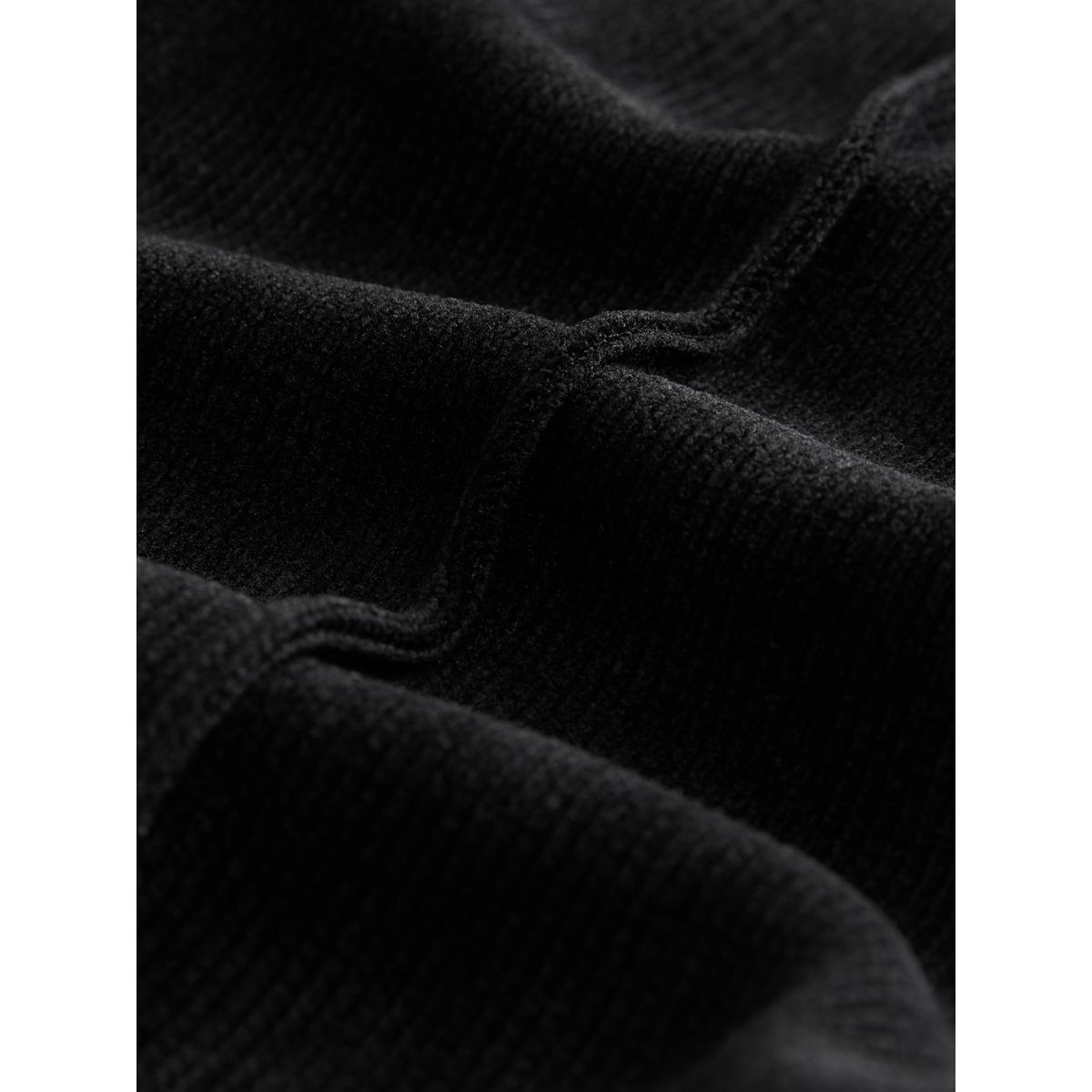 Pantalon bootcut en velours noir, NEXT