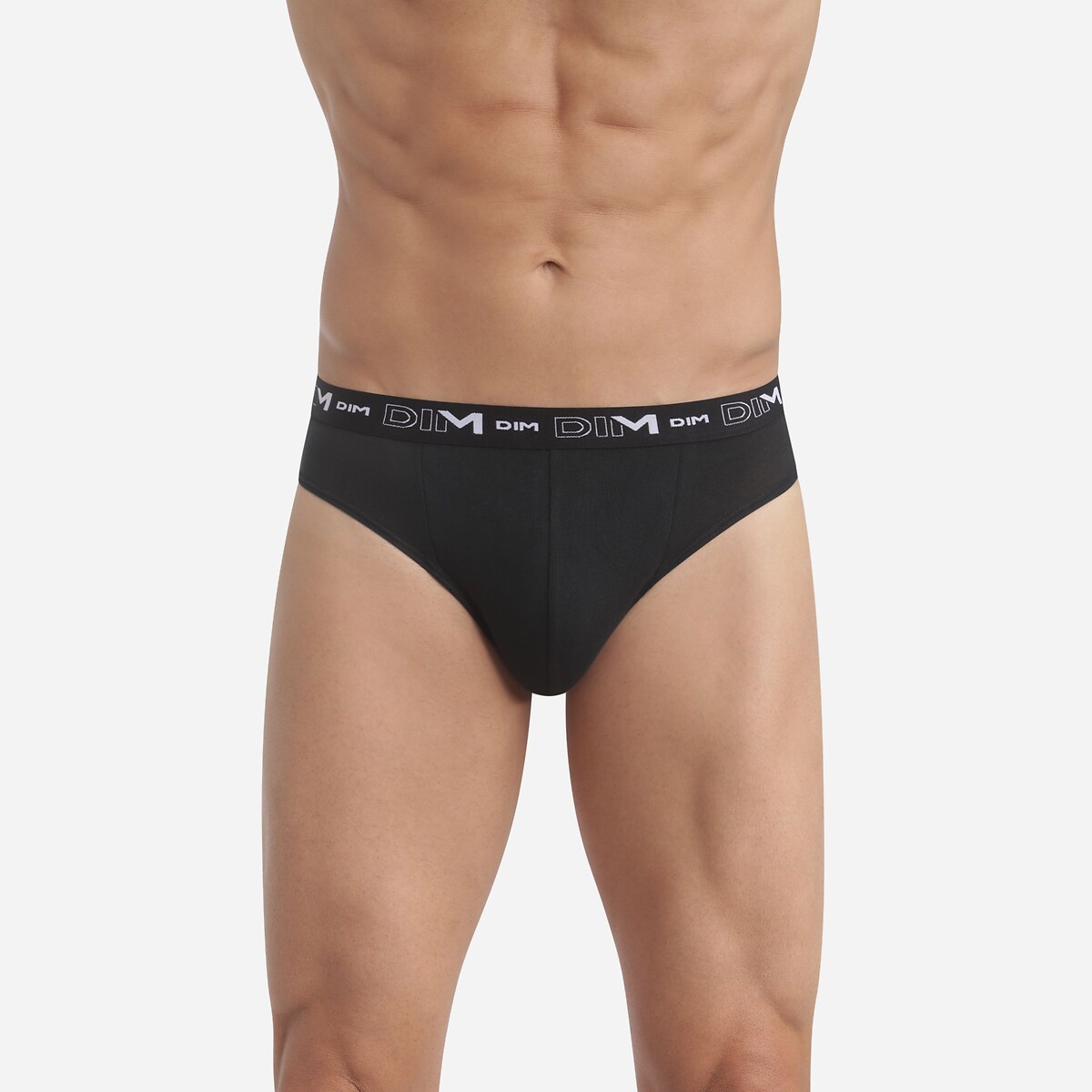 Conjunto de 4 cuecas Cotton Stretch preto , DIM