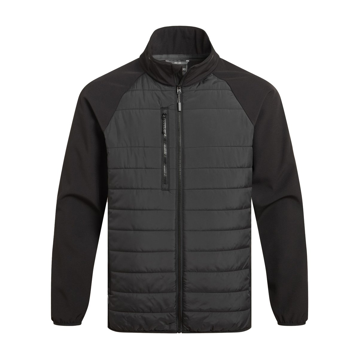 Veste hybride à col montant EXPERT COMPRESSLITE noir, CRAGHOPPERS