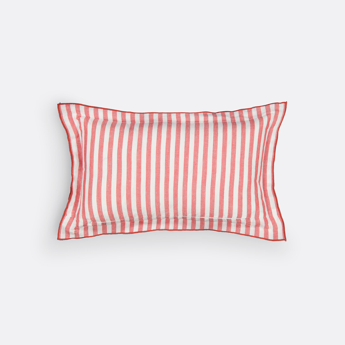 Housse de coussin vichy coton lin, COTTAGE rose, LA REDOUTE INTERIEURS
