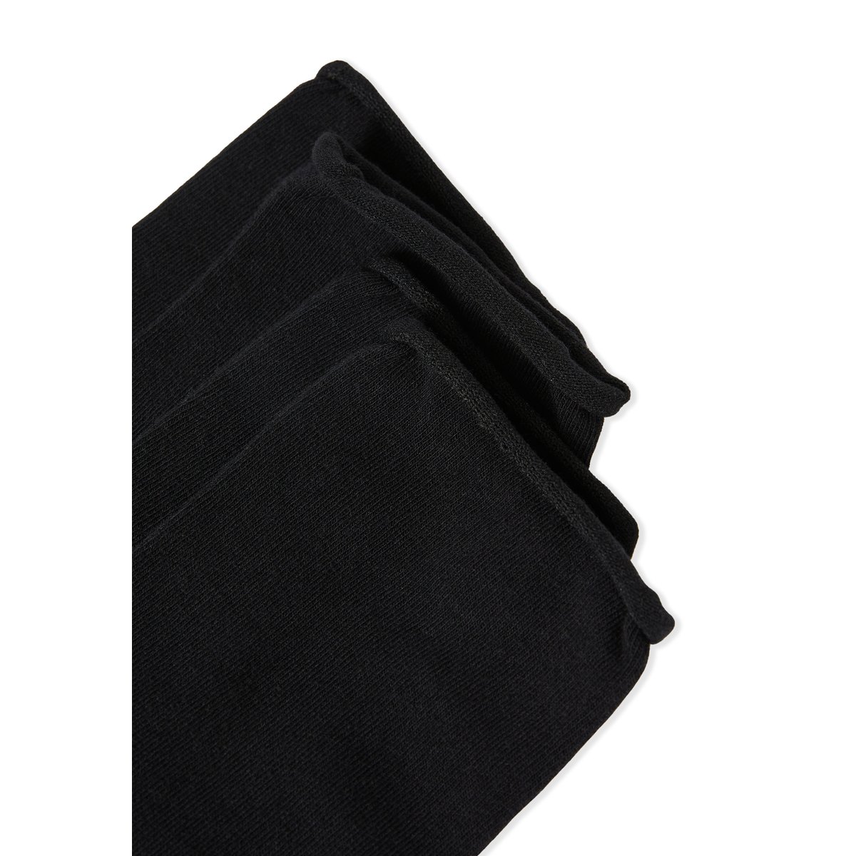 Lot de 2 paires de chaussettes avec coton COTON MIDI PAC noir, ETAM