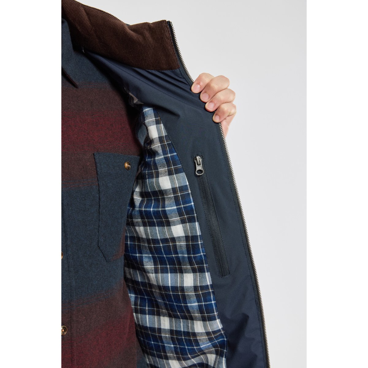 Veste sans manches HELIX navy, BERMUDES