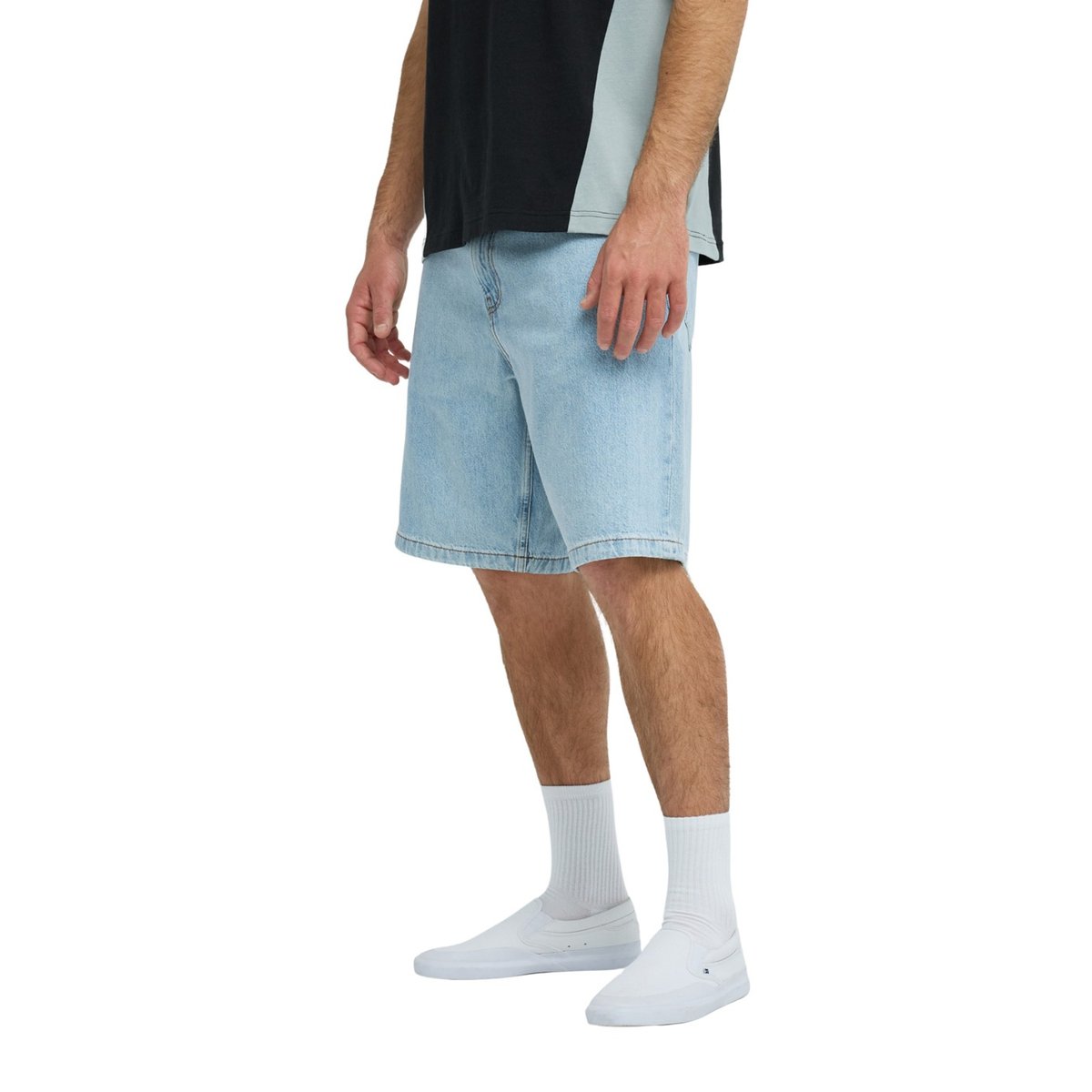Short en denim bleu indigo light, QUIKSILVER