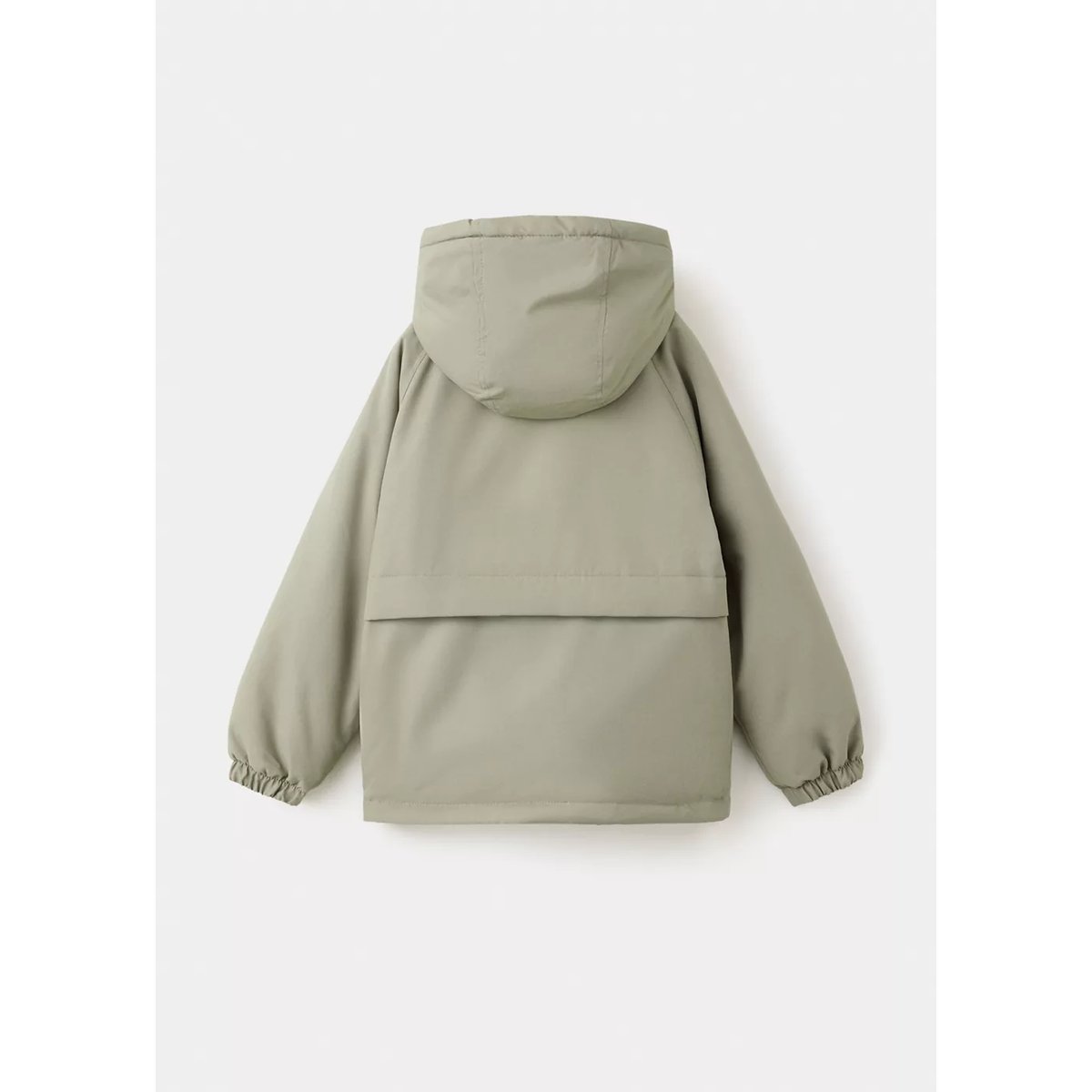 Anorak matelassé à capuche kaki, MANGO KIDS
