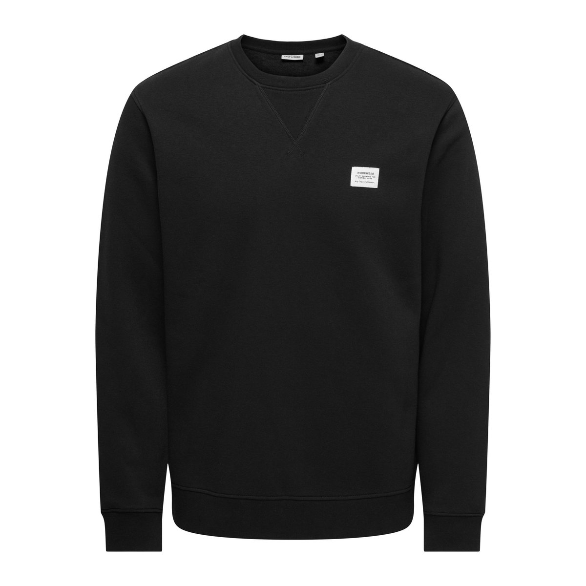 Sweat-Shirt noire - black, ONLY & SONS