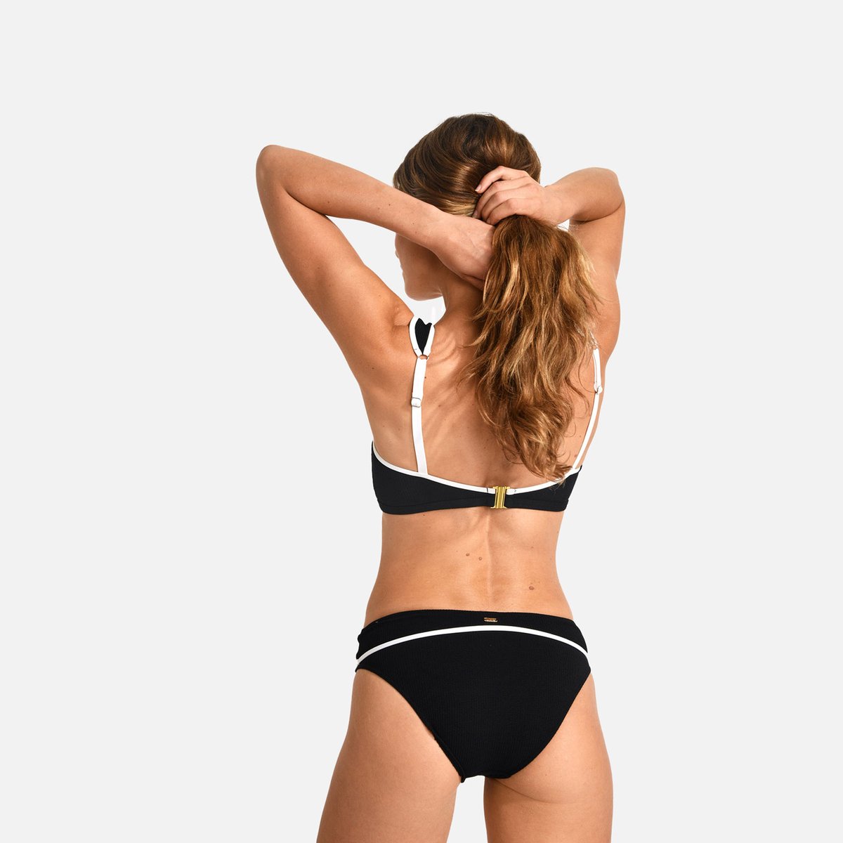 Bas de maillot culotte Mirka - MADRYN noir, LIVIA