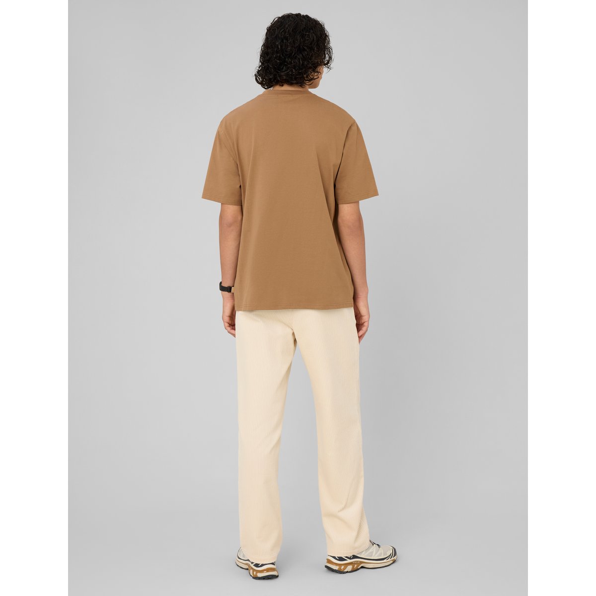 T-shirt imprimé poitrine camel, BZB