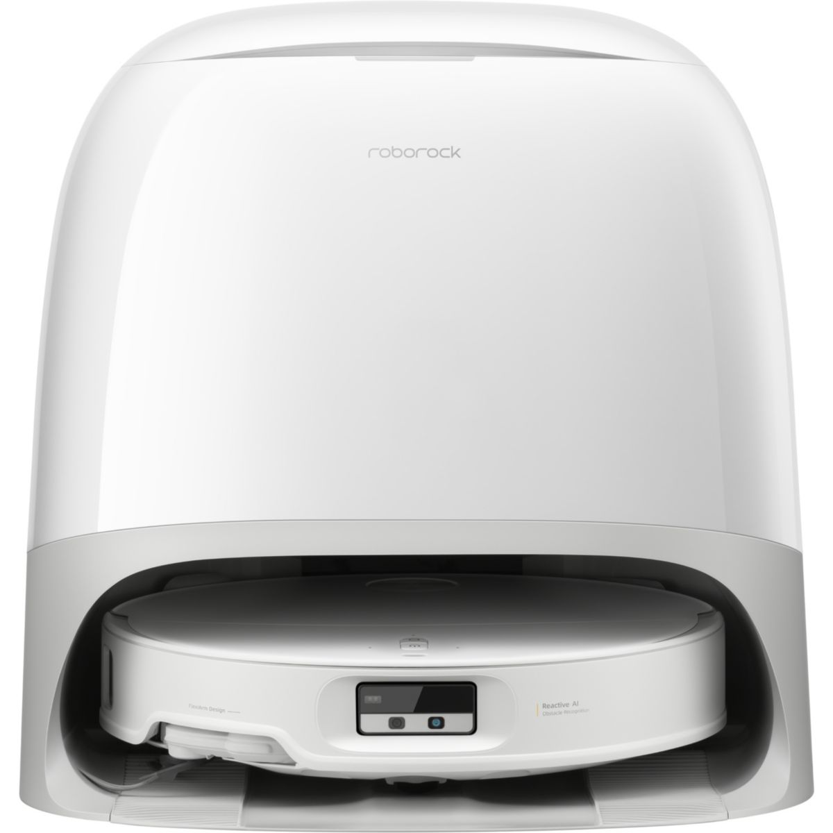 Robot Aspirateur Laveur Qrevo CurvX White couleur unique, ROBOROCK