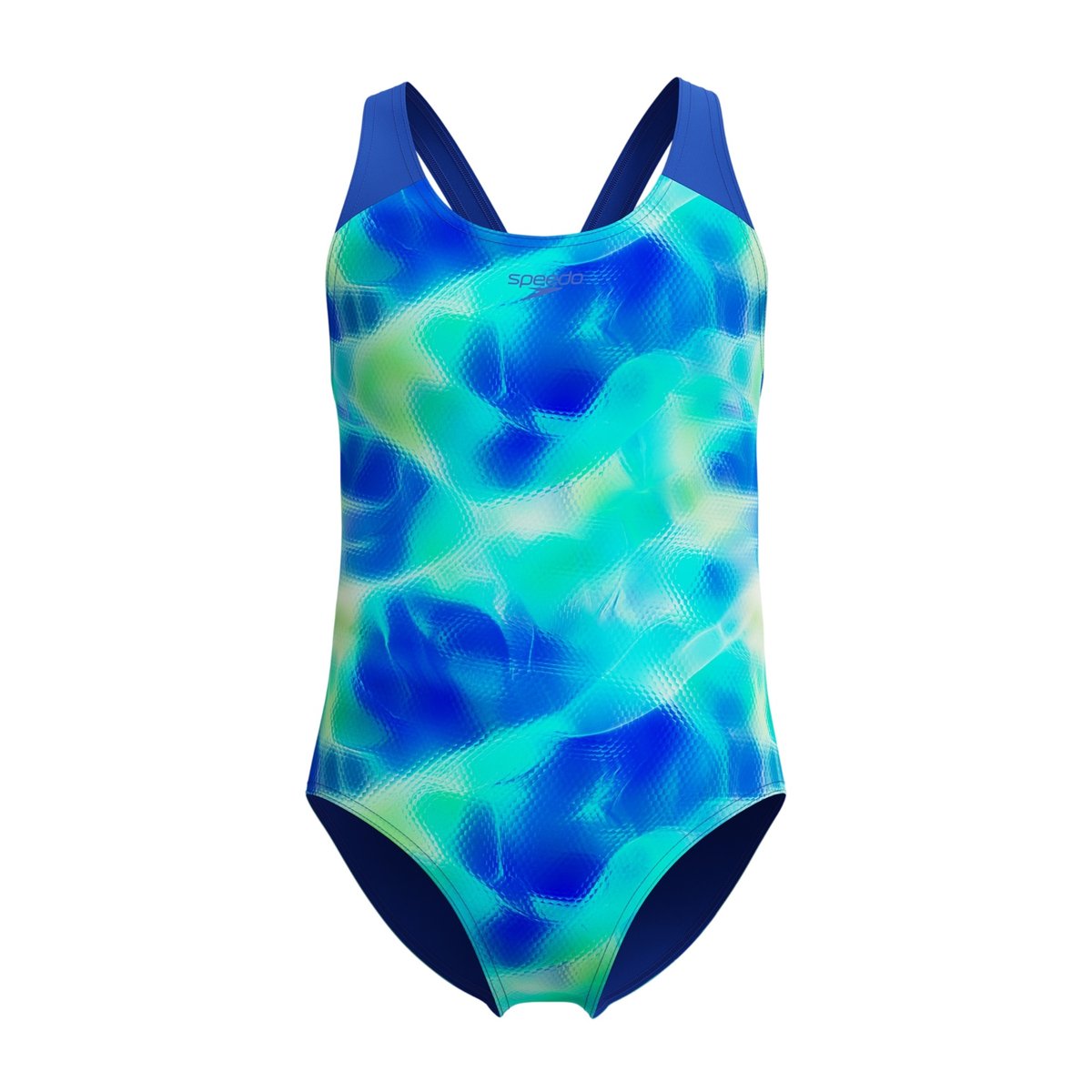Maillot de bain 1 pièce motif/style Splashback bleu, SPEEDO