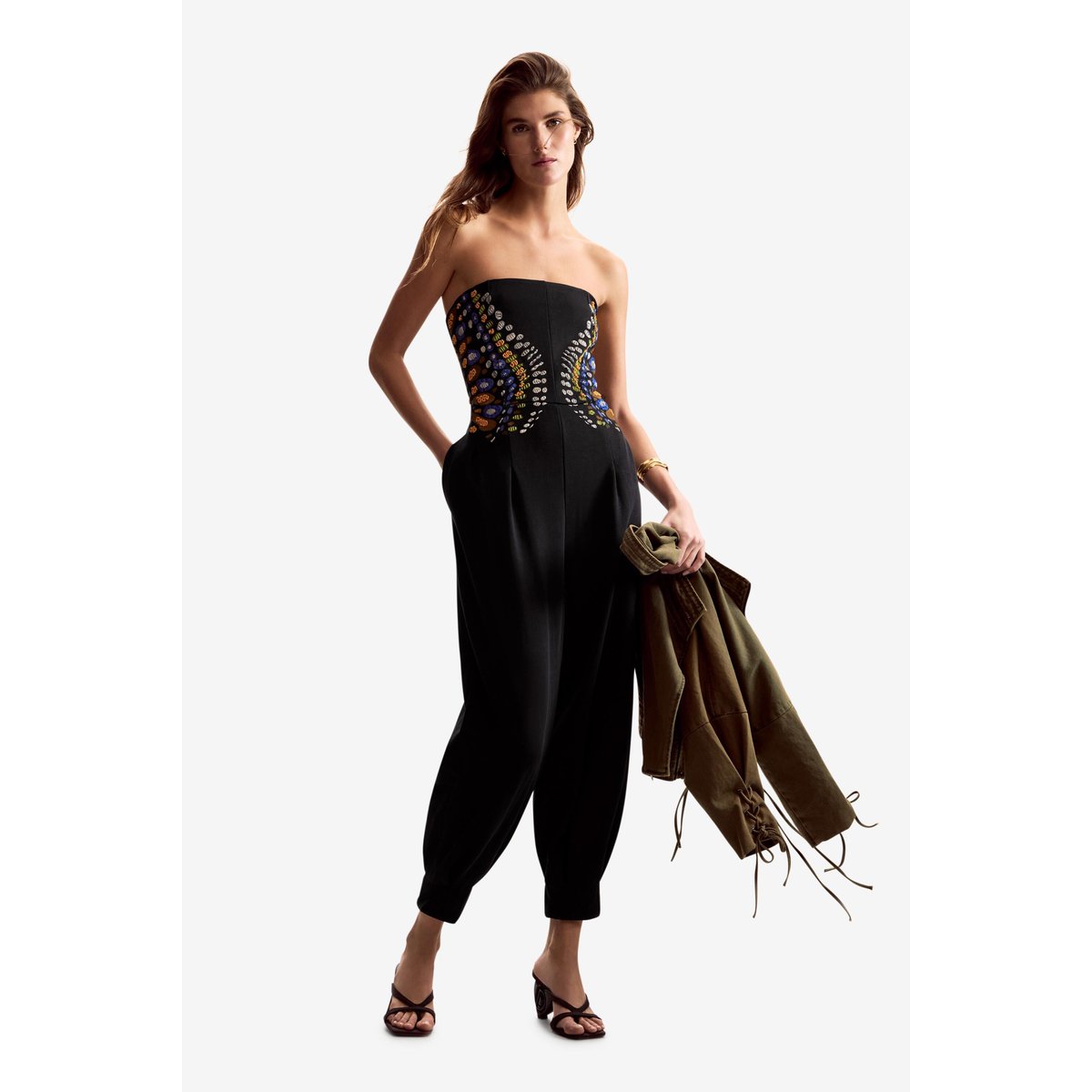 Combinaison longue M. Christian Lacroix noir, DESIGUAL