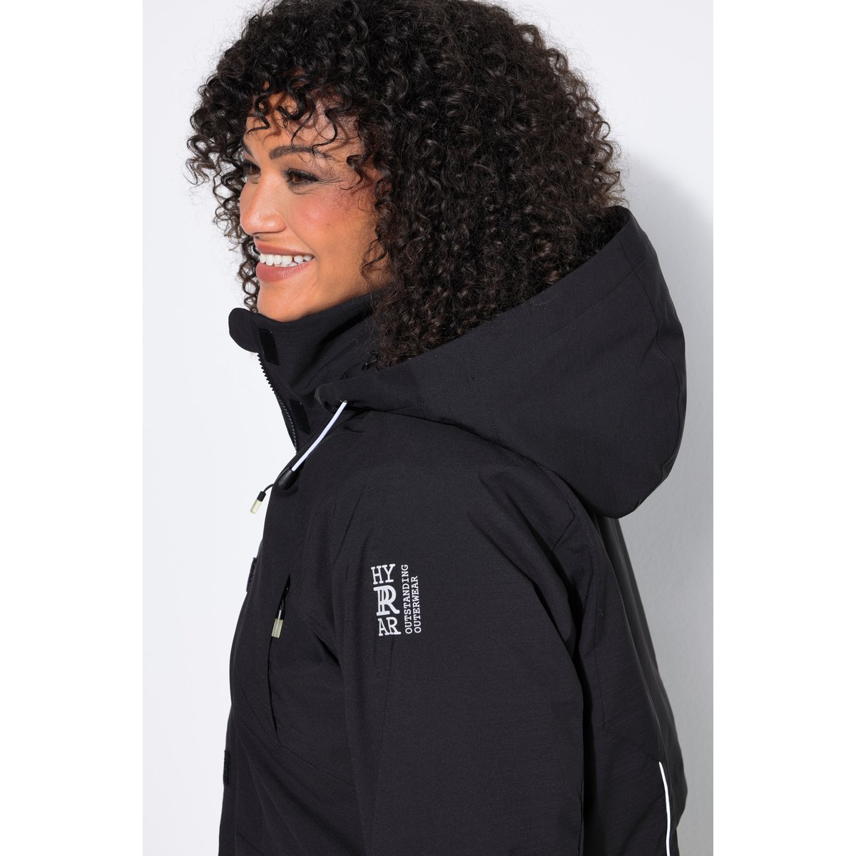 Veste technique HYPRAR longue noir, ULLA POPKEN