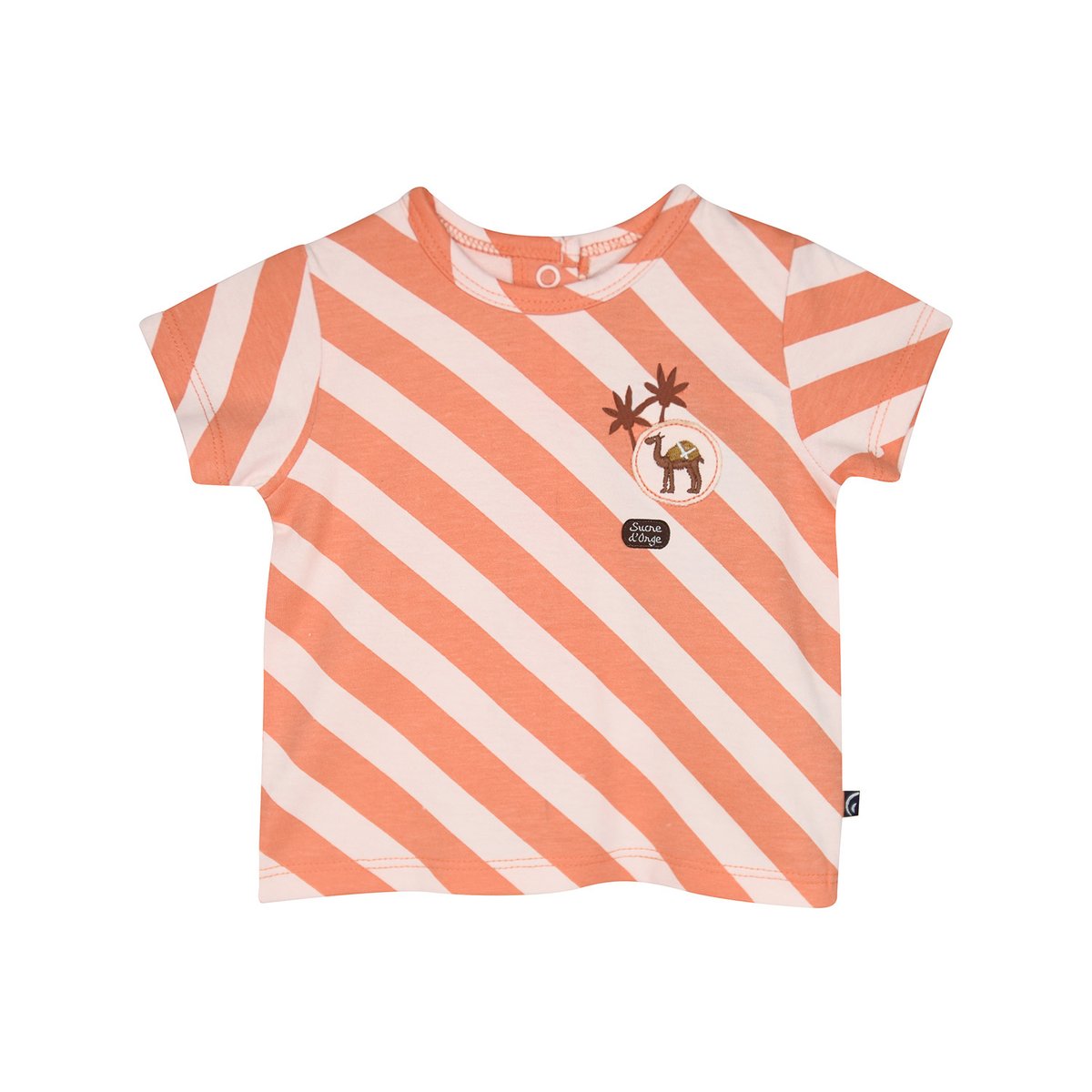 Ensemble t-shirt bermuda renso rose, SUCRE D'ORGE