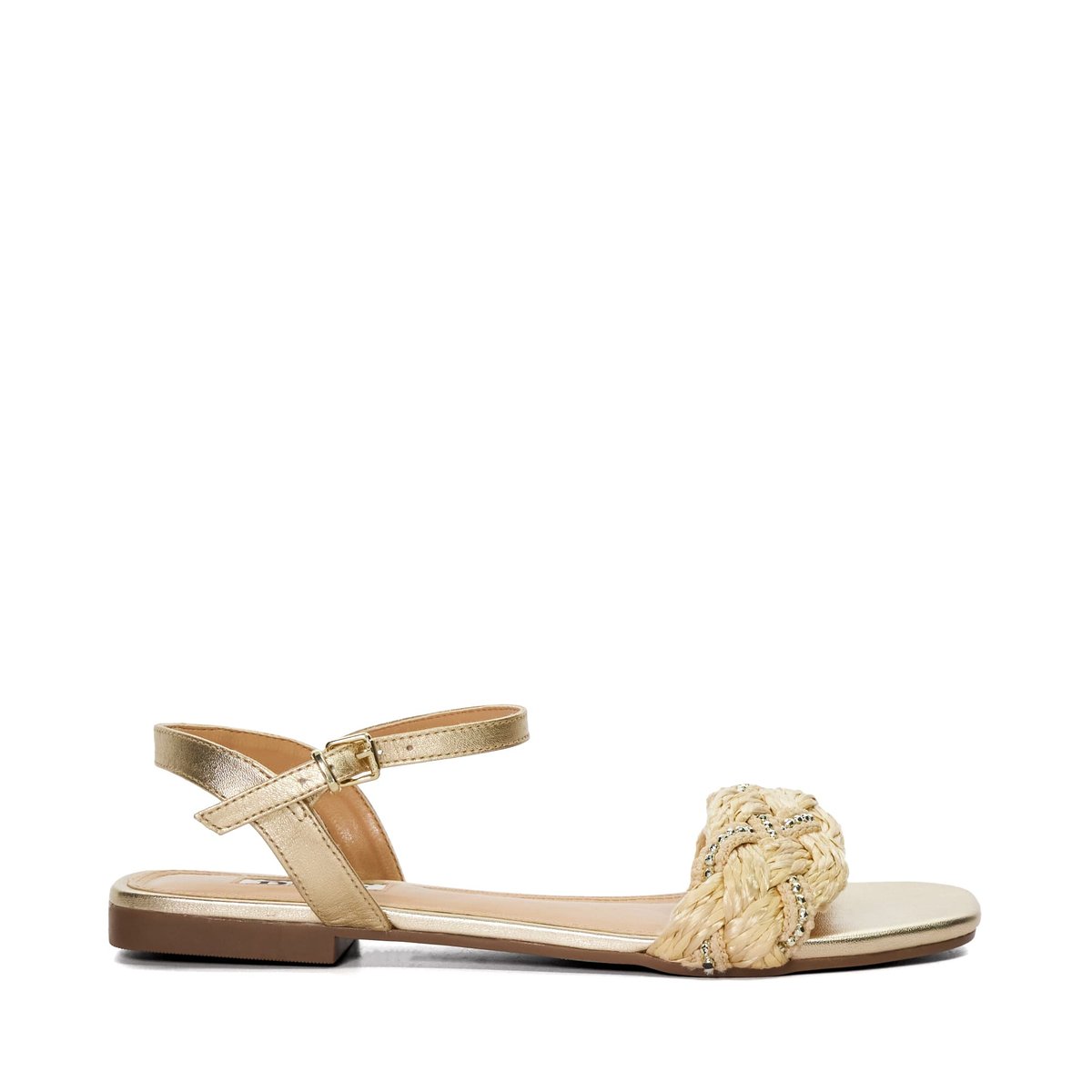 Sandales tressees a brides croisees lorra Dune London La Redoute