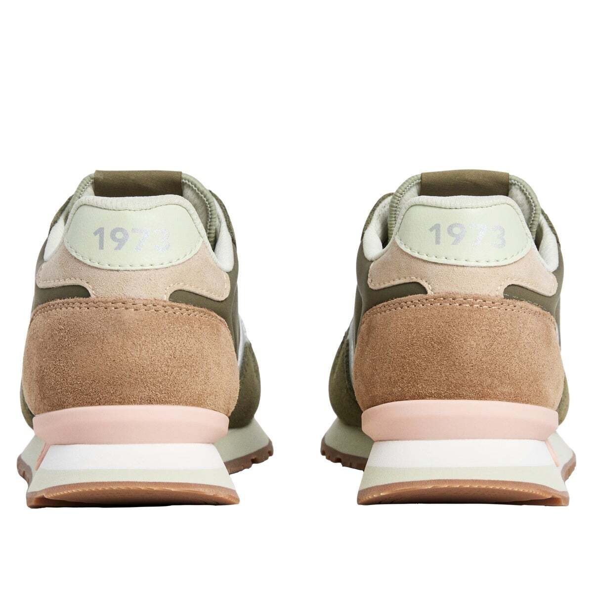Brit - Baskets De Running Rétro vert foncé, PEPE JEANS