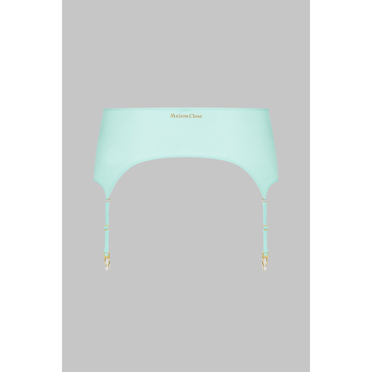 Porte-jarretelles DOUBLE SENS celadon, MAISON CLOSE