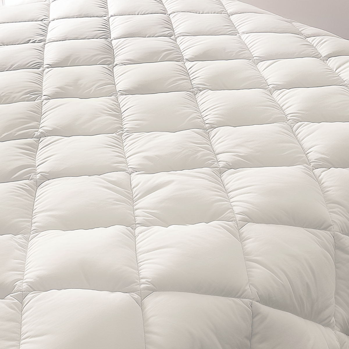 Couette Microfibre - CHAUDE blanc, TOISON D OR