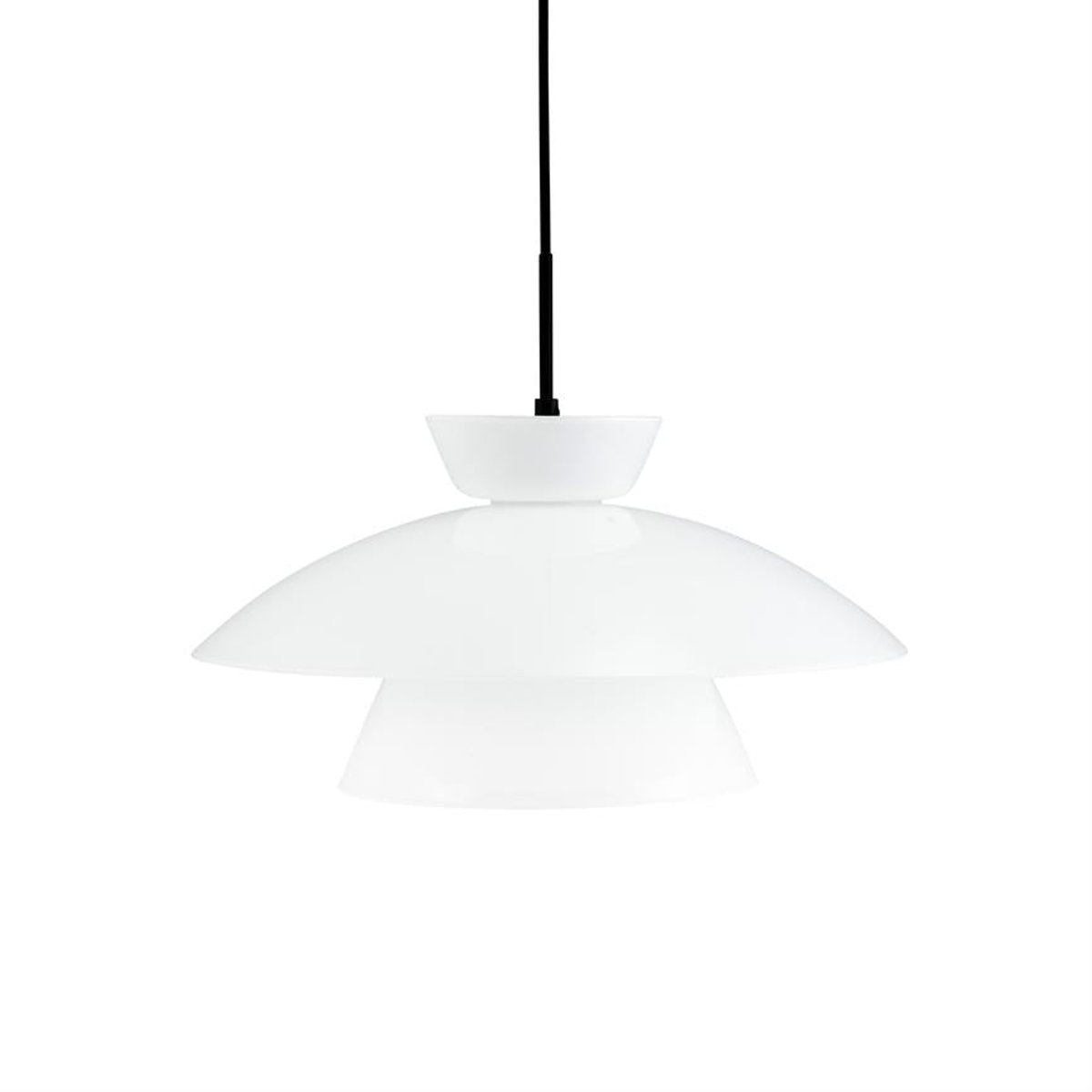 Suspension en Verre D28 VALBY blanc, DYBERG LARSEN