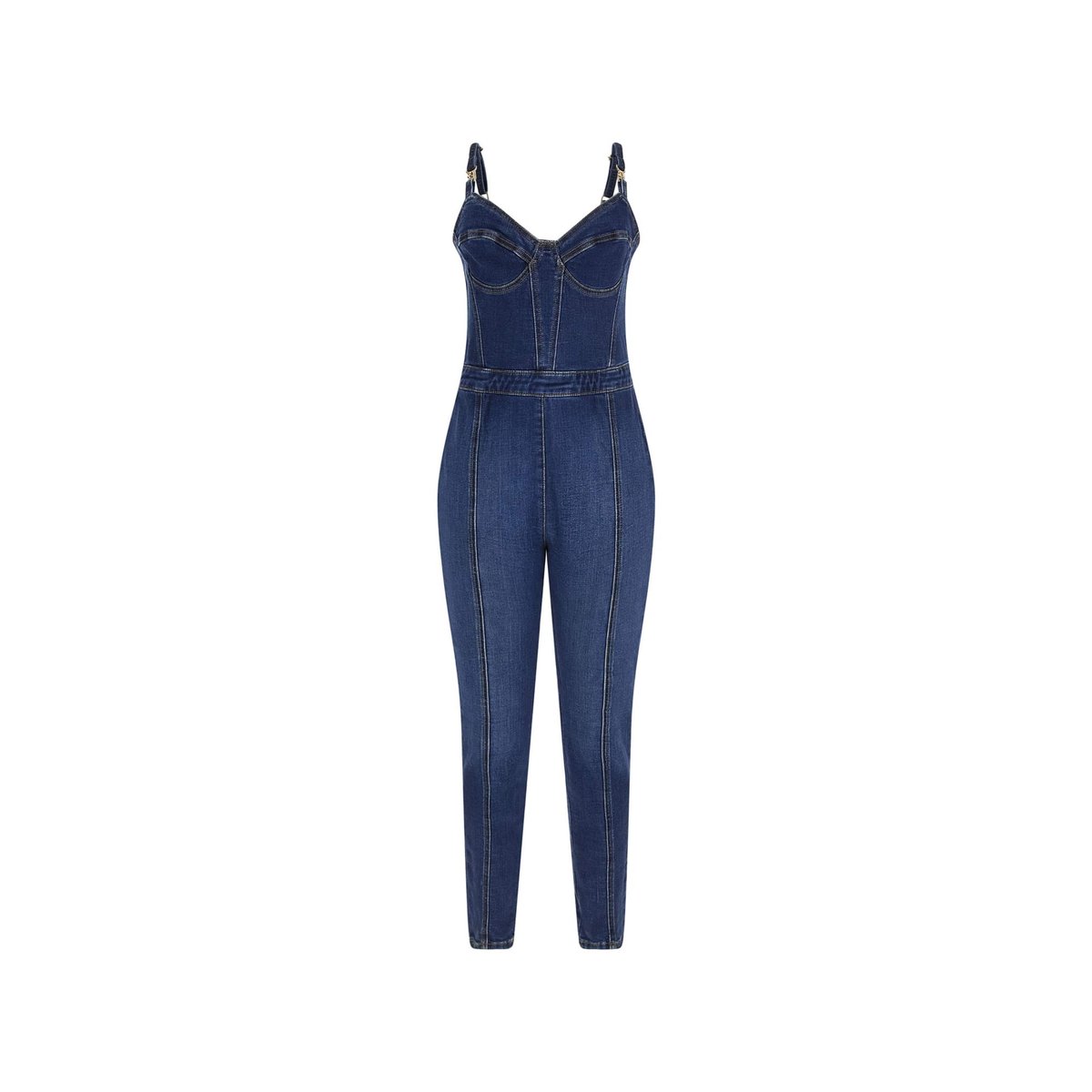 Combinaison En Denim Skinny bleu, GUESS