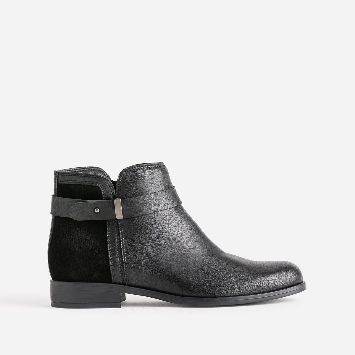 Boots en cuir ANKA noir, ERAM