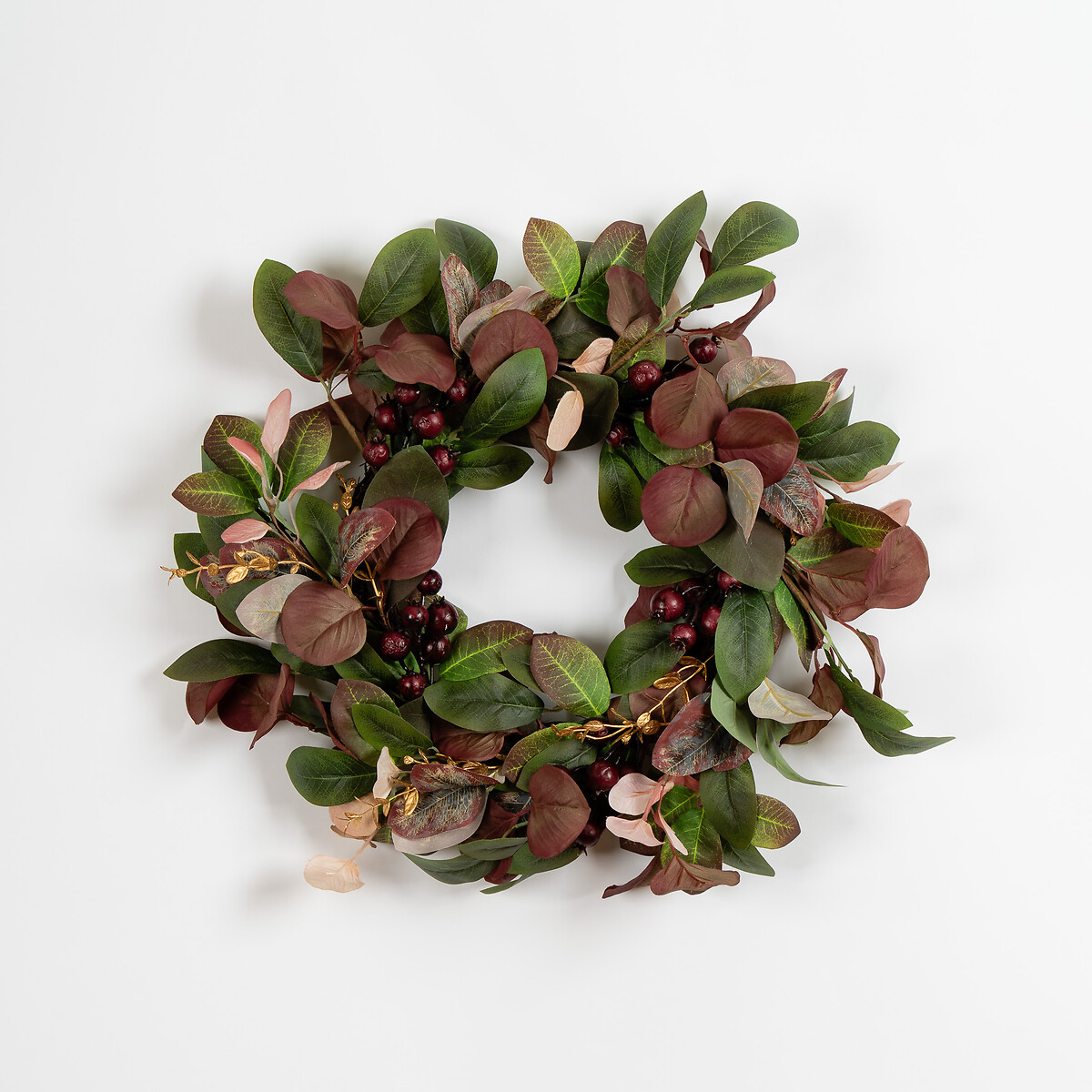 45cm Seasonal Foliage Wreath green, SO'HOME