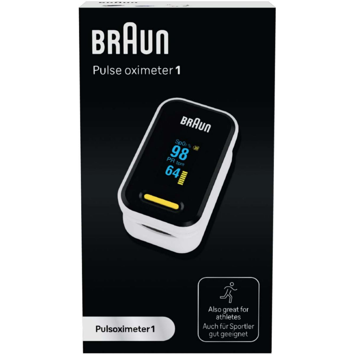 Oxymètre De Pouls Yk-81ceu blanc, BRAUN