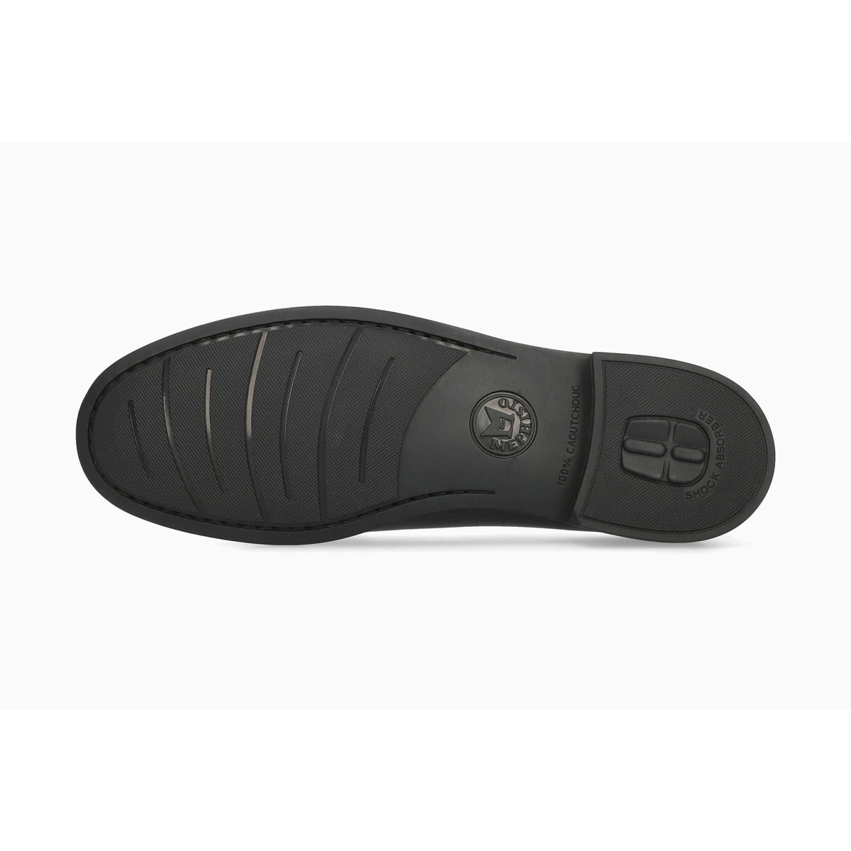Mocassins en cuir NEDA noir p5147015, MEPHISTO
