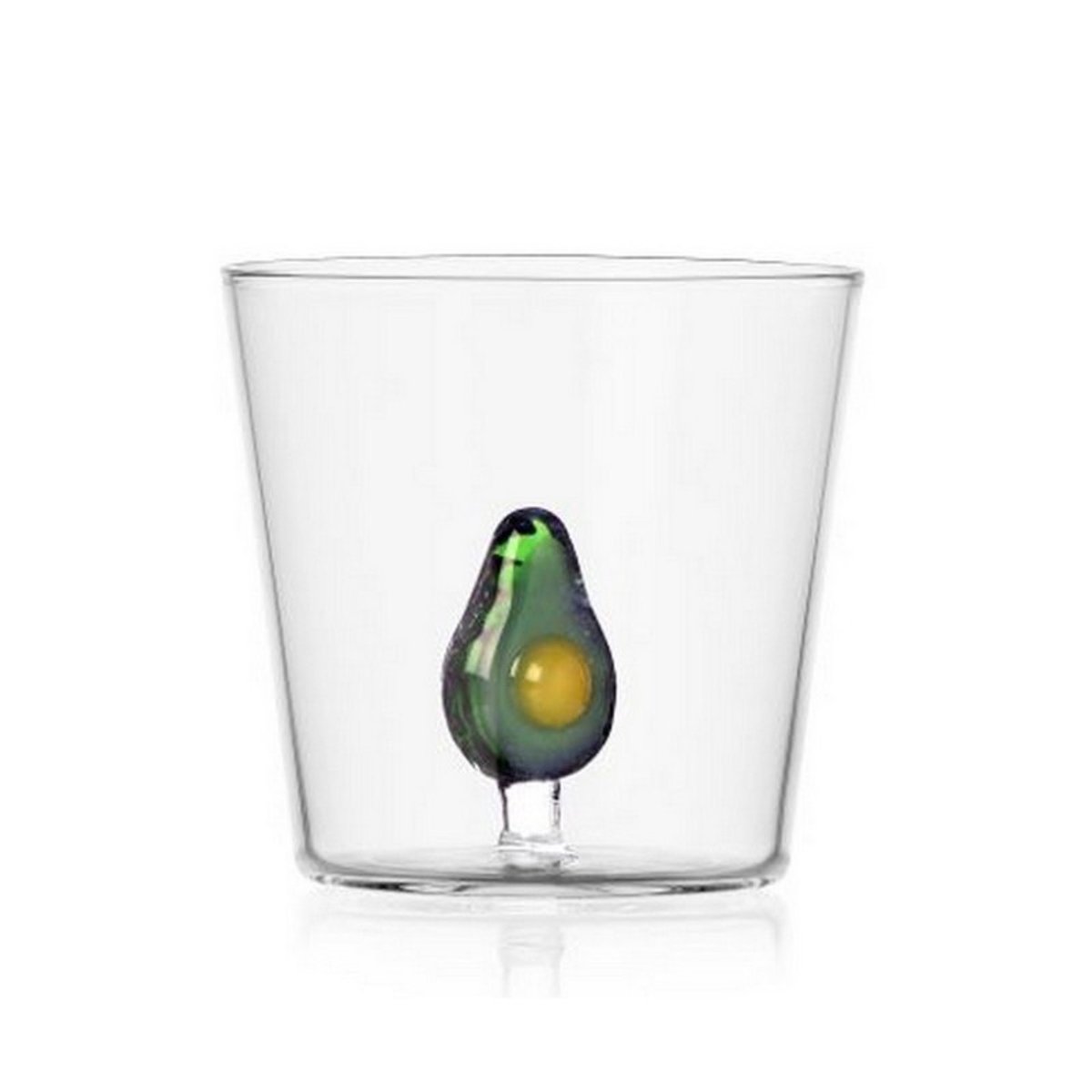 Verre à eau avocat  FRUITS AND FLOWERS Avocado vert, ICHENDORF