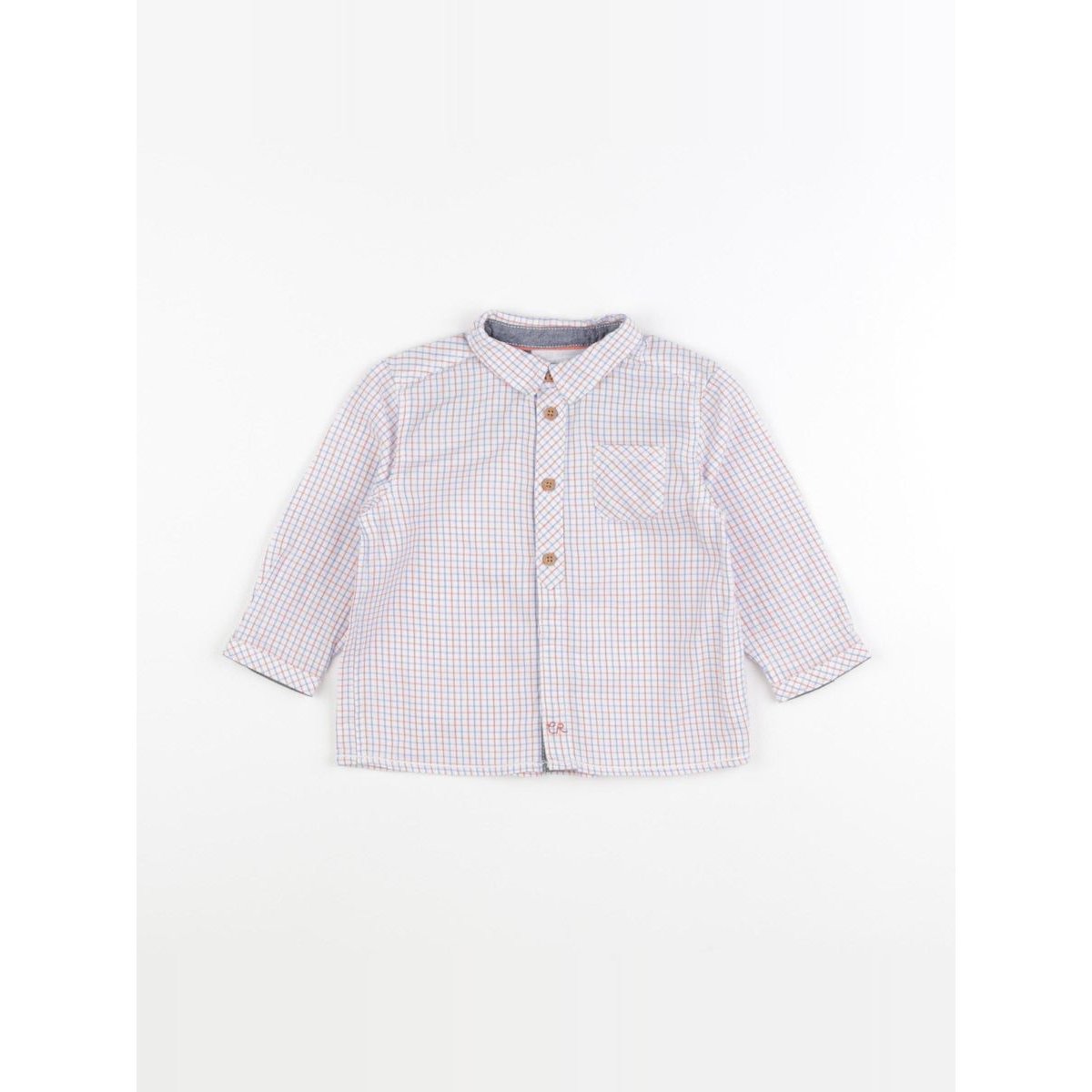 Chemise - Très bon état bleu, orange, CADET ROUSSELLE