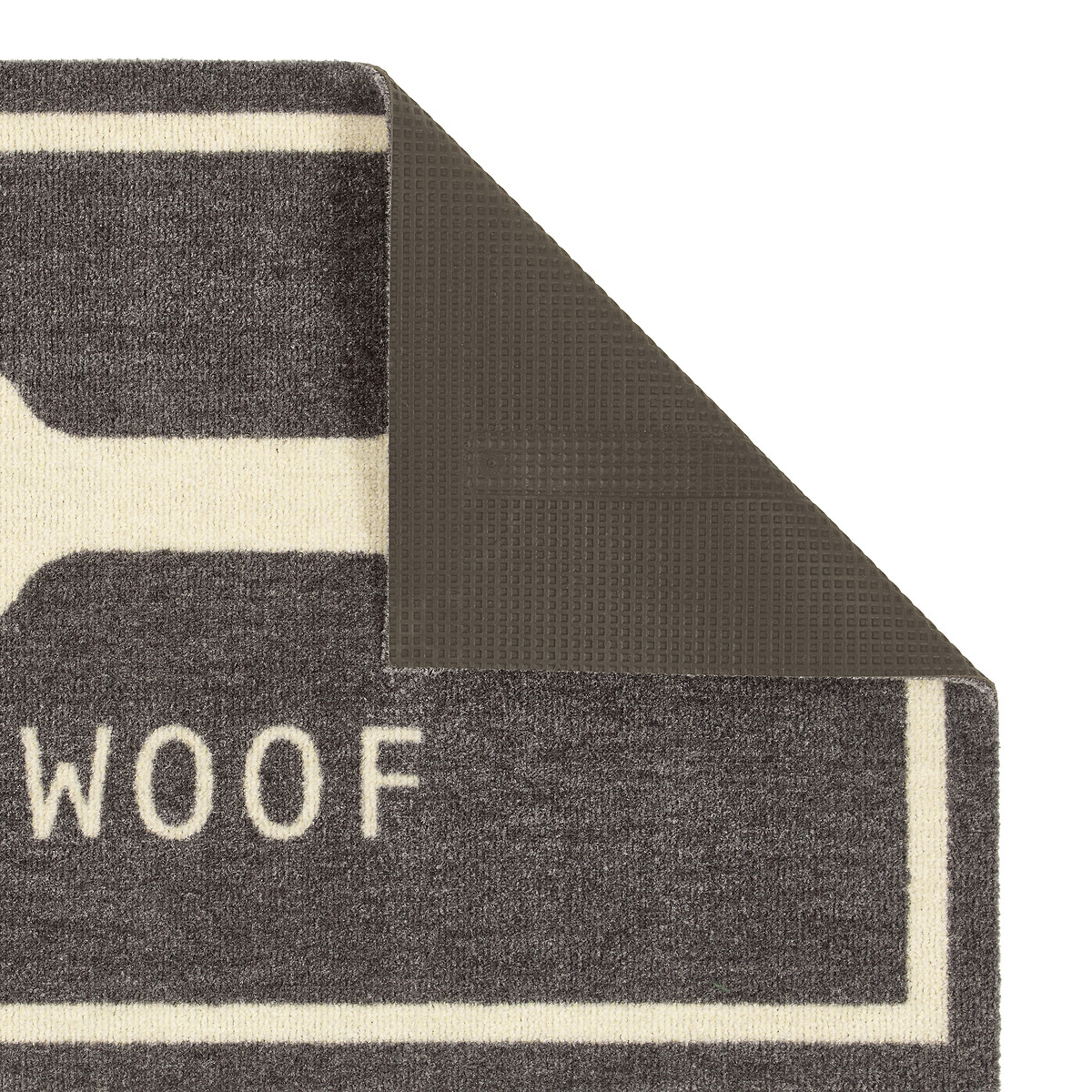 Woof Stain Resistant Pet Mat 50x75cm grey, HOWLER & SCRATCH