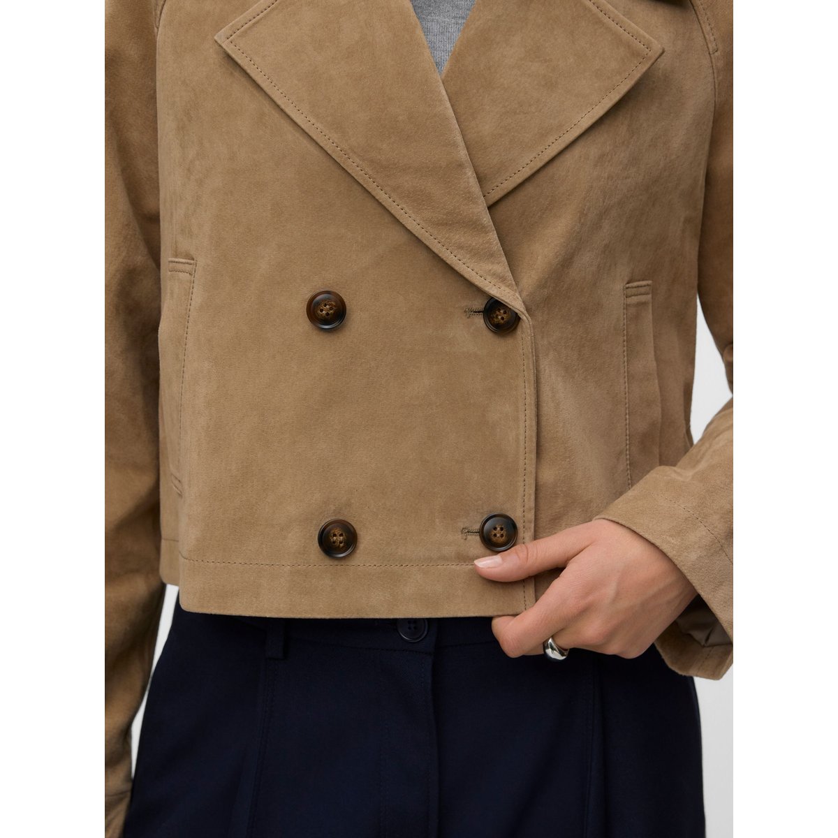 Veste En Daim fossil 1, VERO MODA