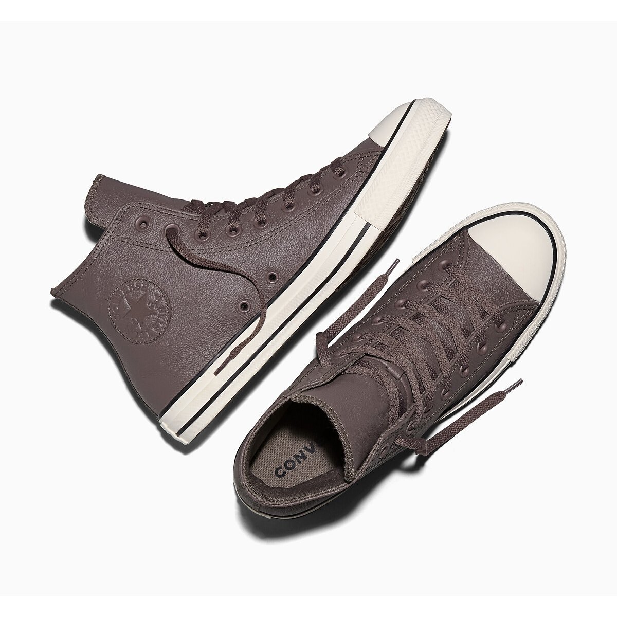 Scarpe da ginnastica Chuck Taylor All Star Seasonal Color Leather prugna scuro, CONVERSE