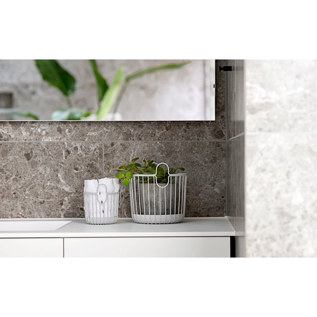 Panier INU gris clair, ZONE DENMARK