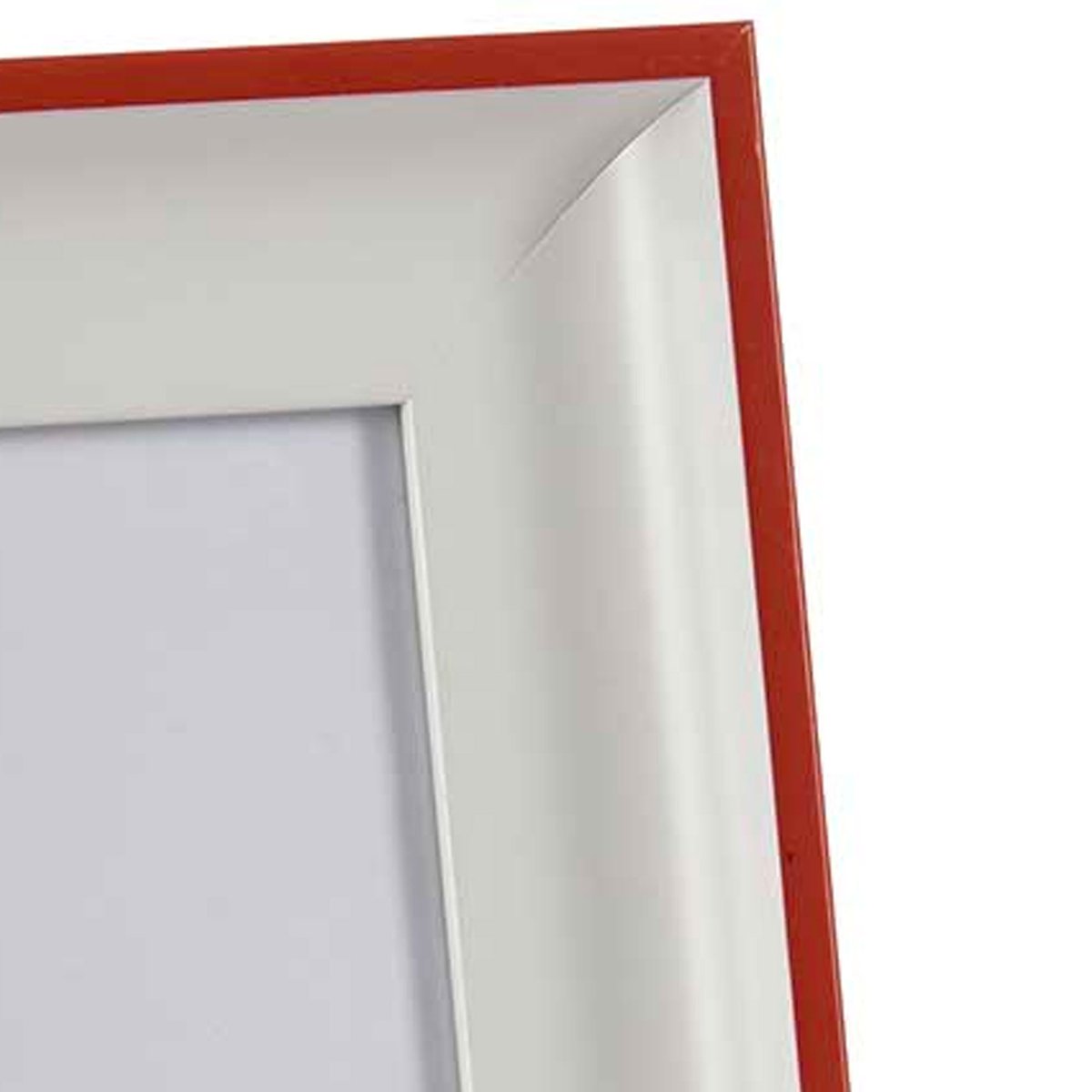 Cadre photo mural ou à poser blanc et rouge 10x15cm rouge, WADIGA