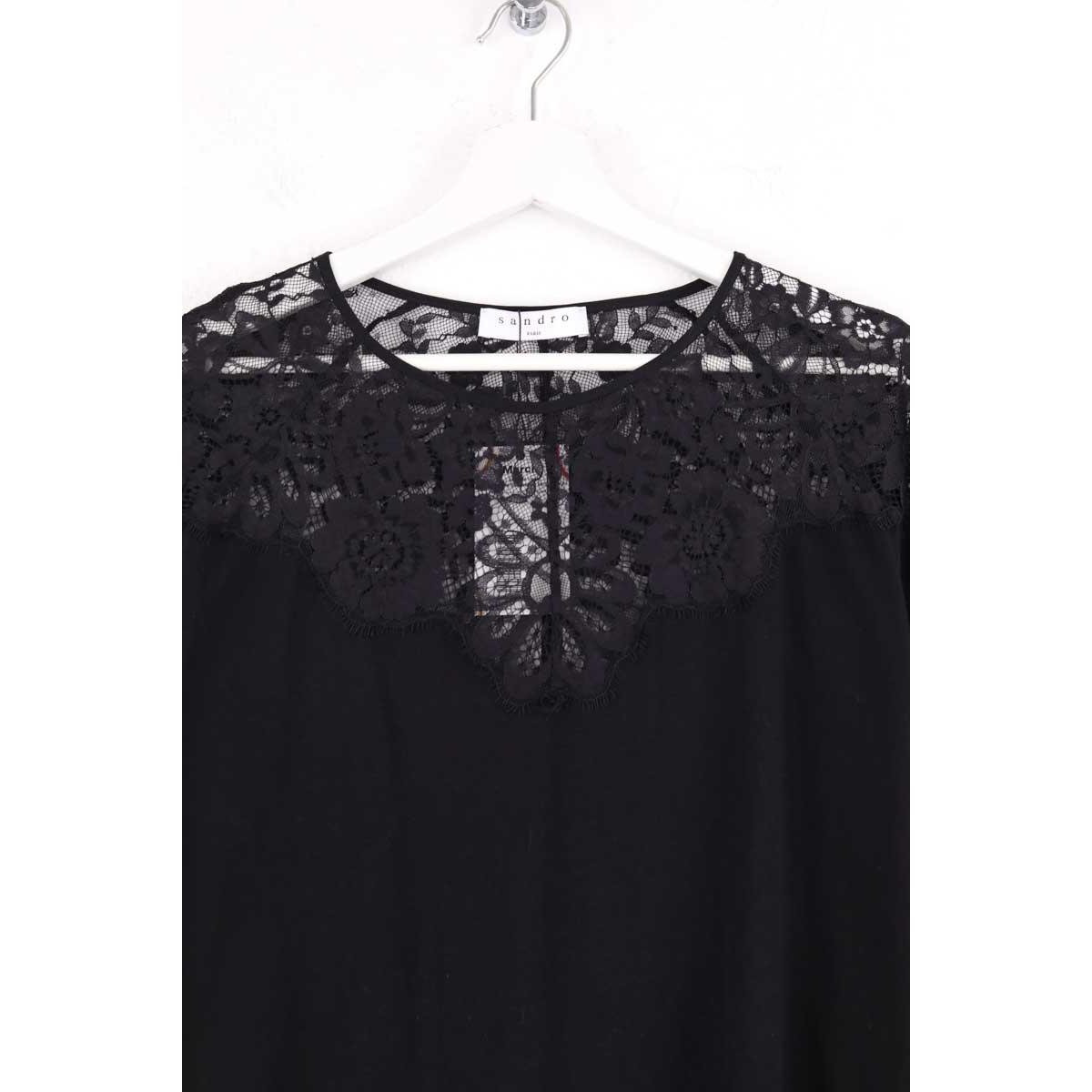 T-shirt - Très Bon État noir, SANDRO